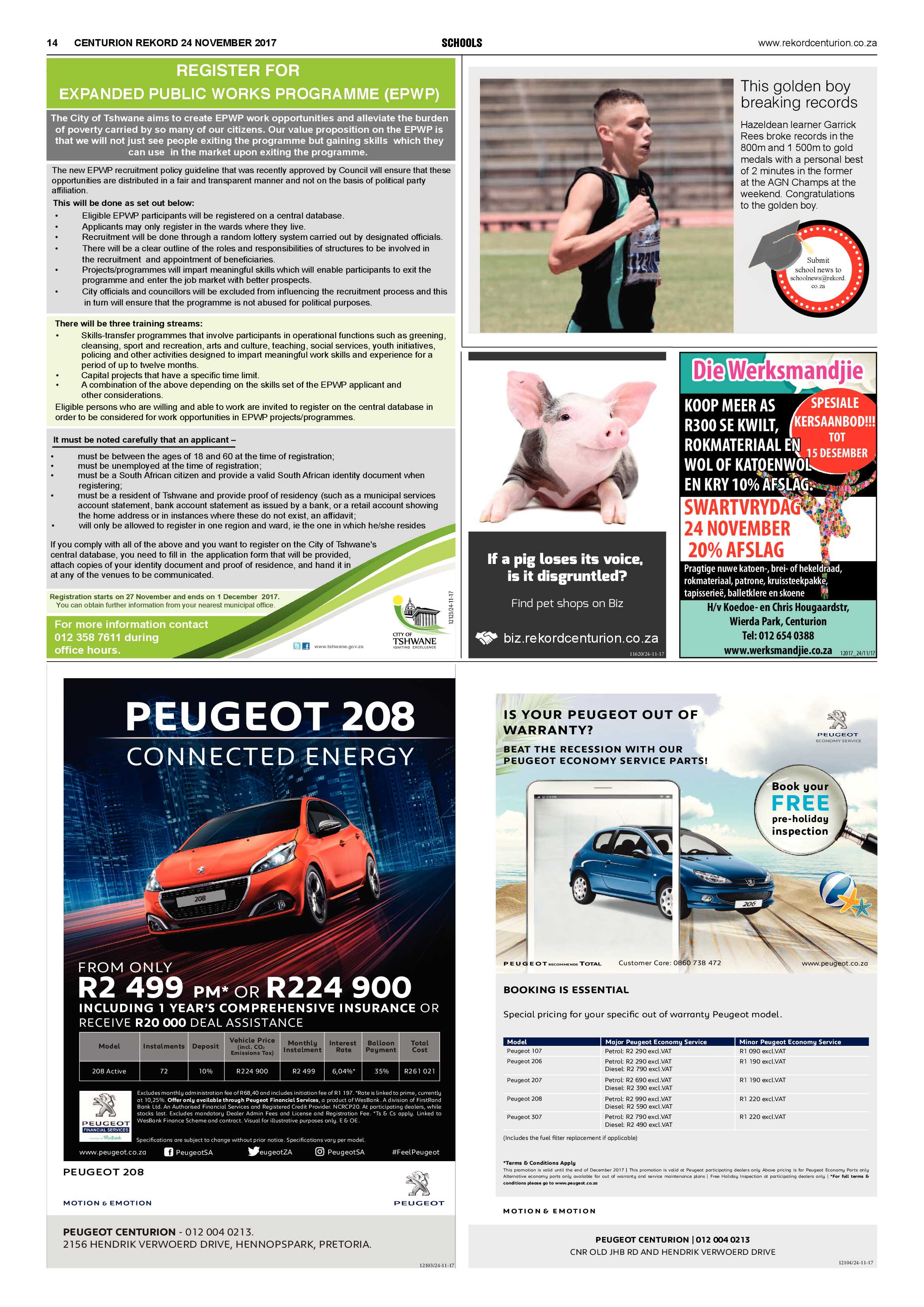 Rekord Centurion 24 November 2016 page 14