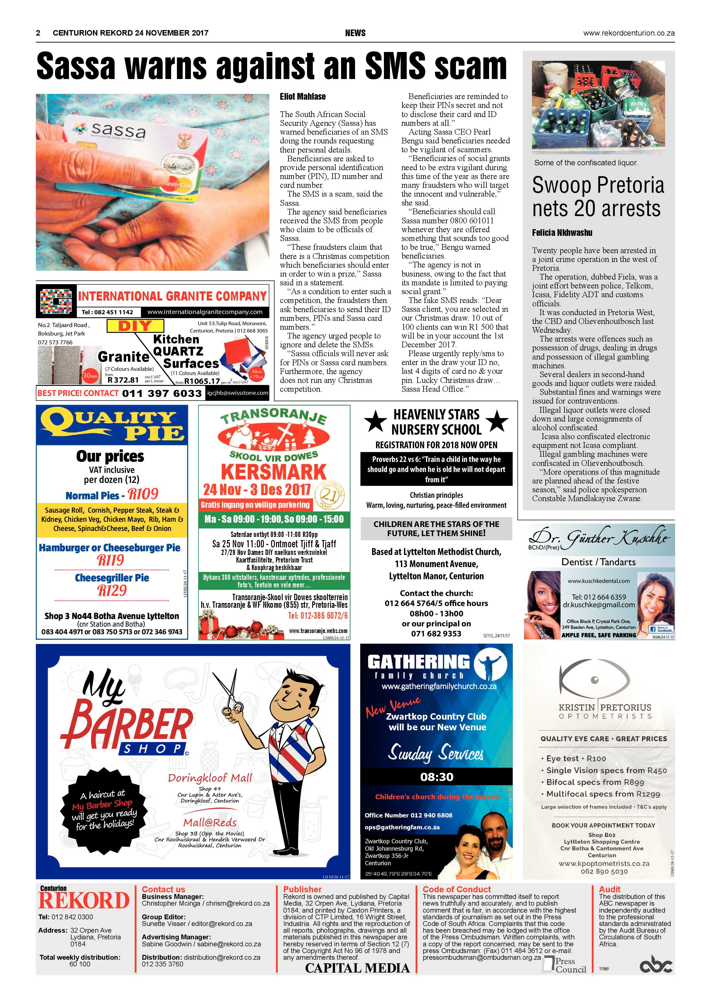 Rekord Centurion 24 November 2016 page 2
