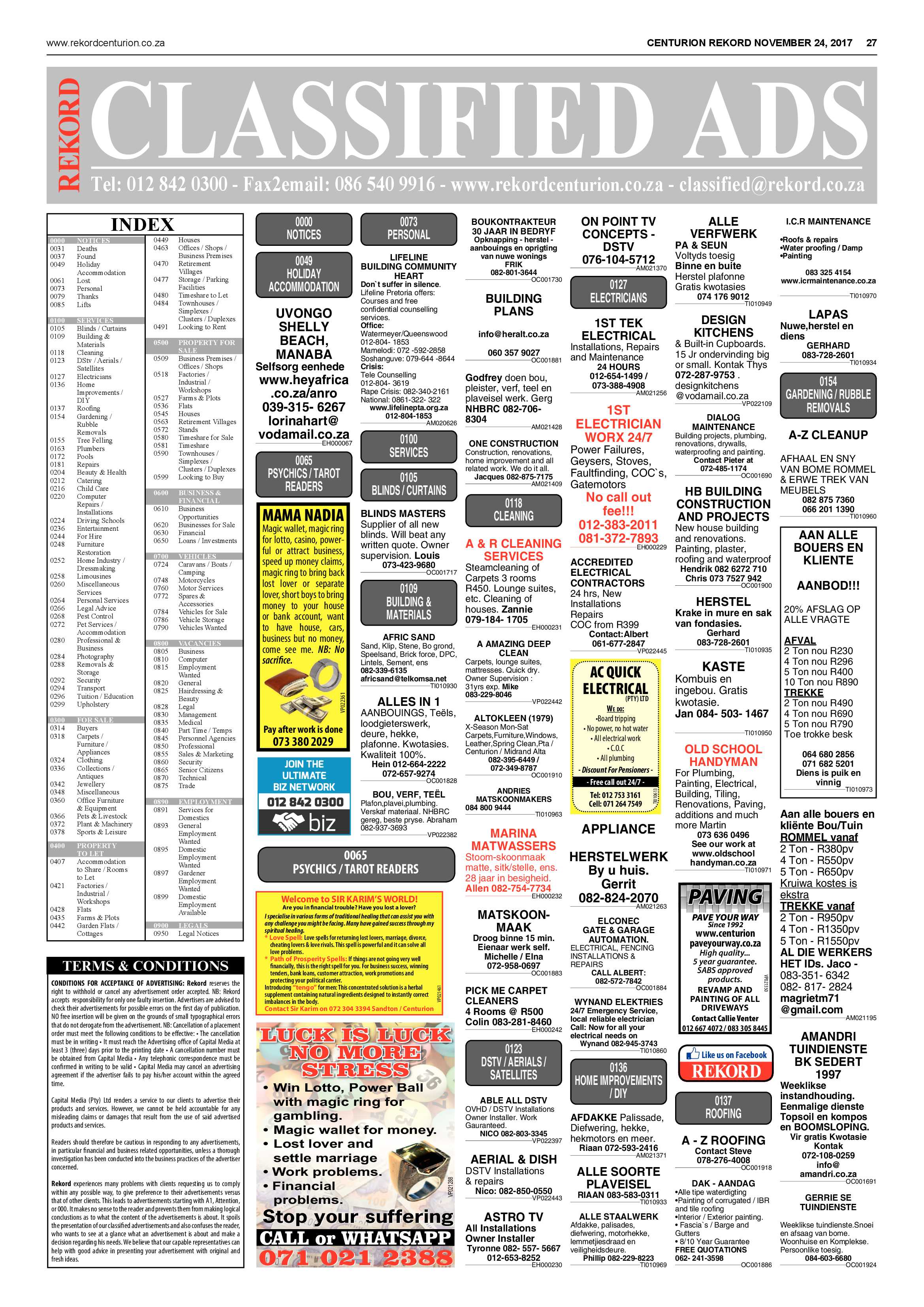 Rekord Centurion 24 November 2016 page 27