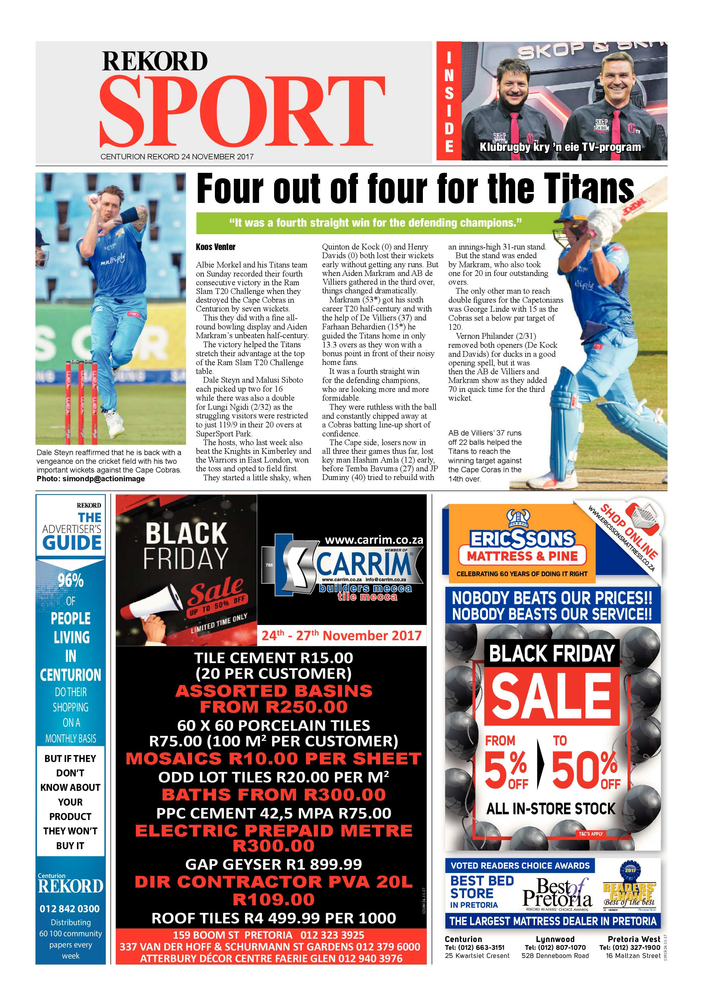 Rekord Centurion 24 November 2016 page 32