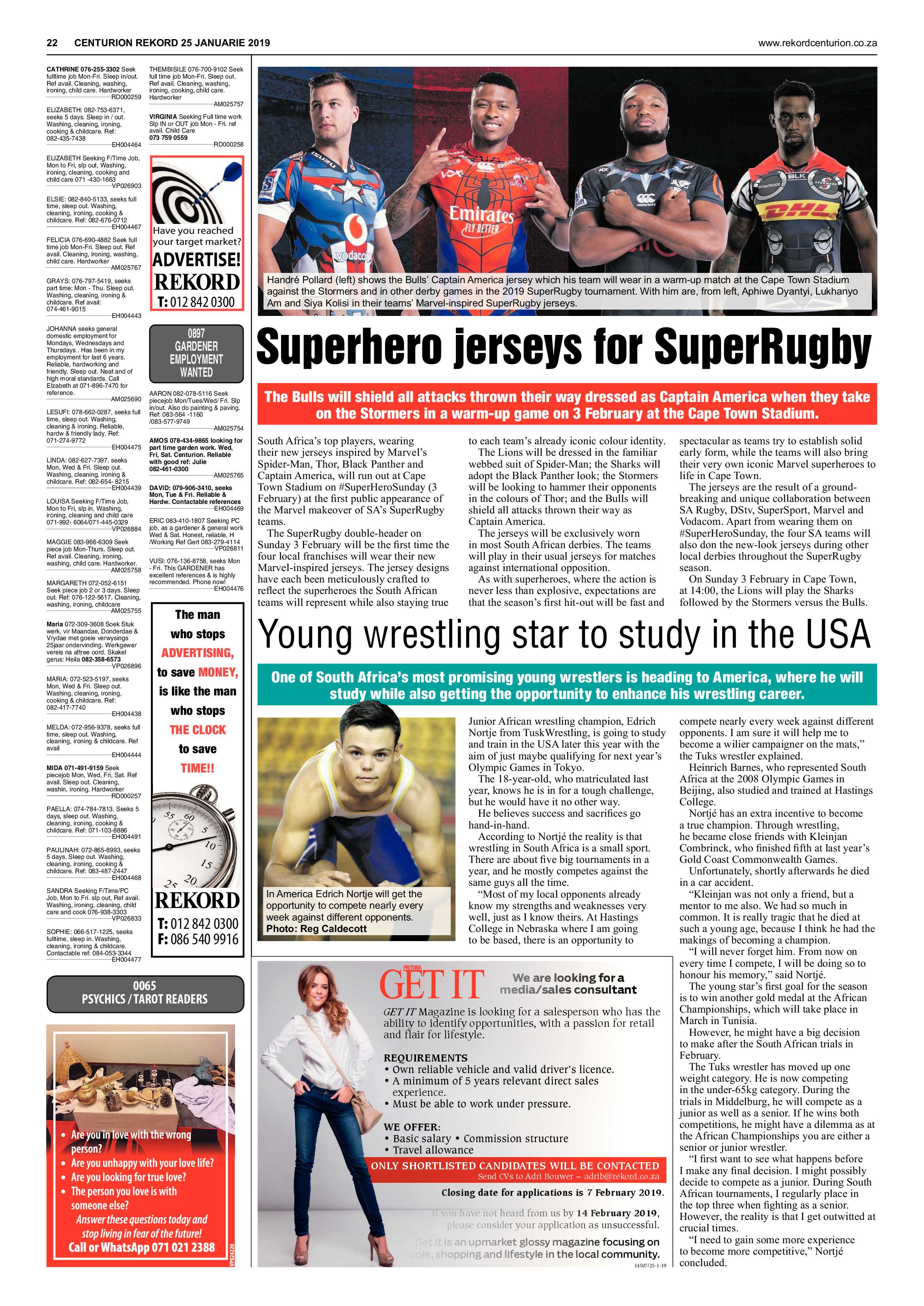Rekord Centurion 25 January 2019 page 21