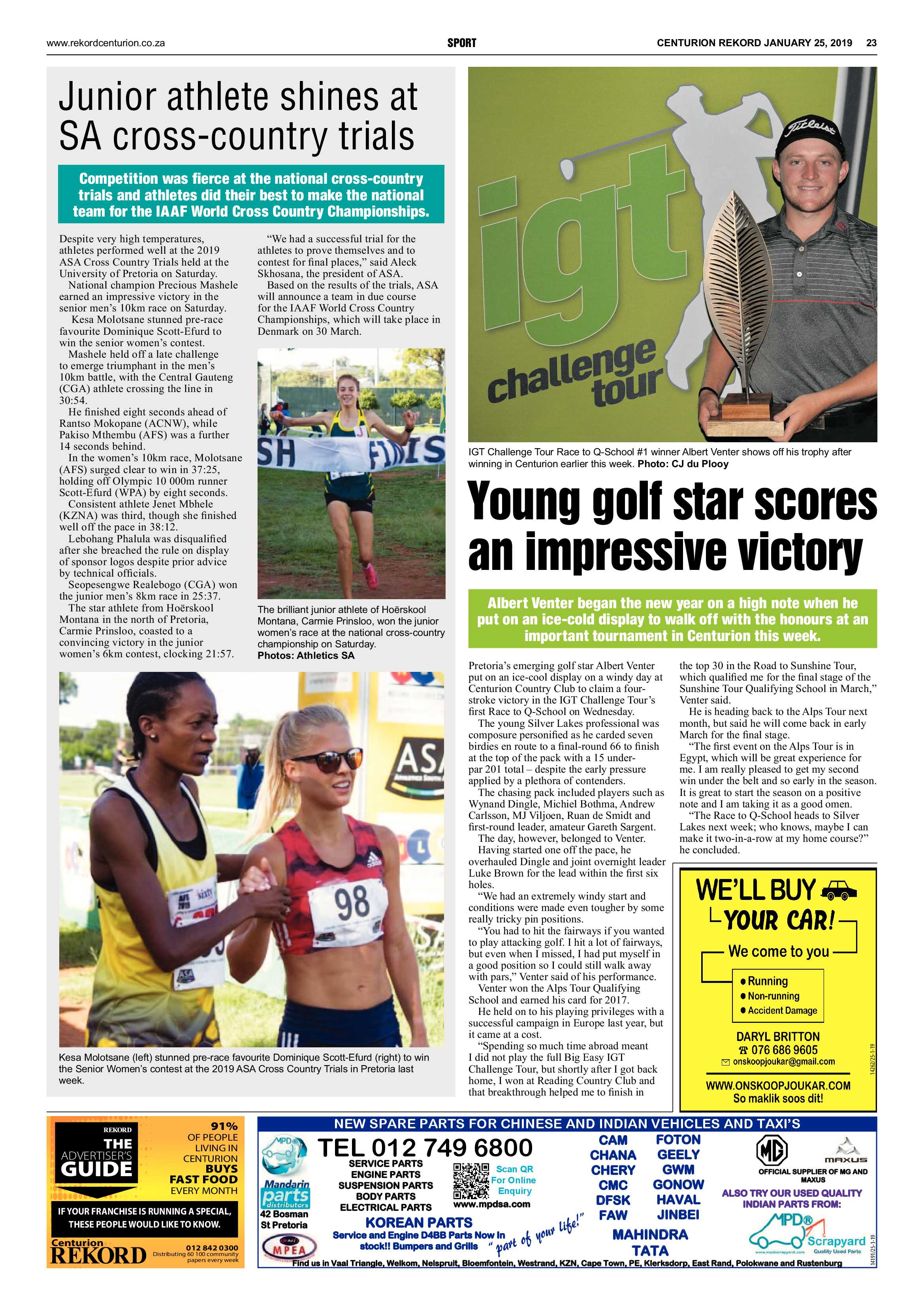 Rekord Centurion 25 January 2019 page 22