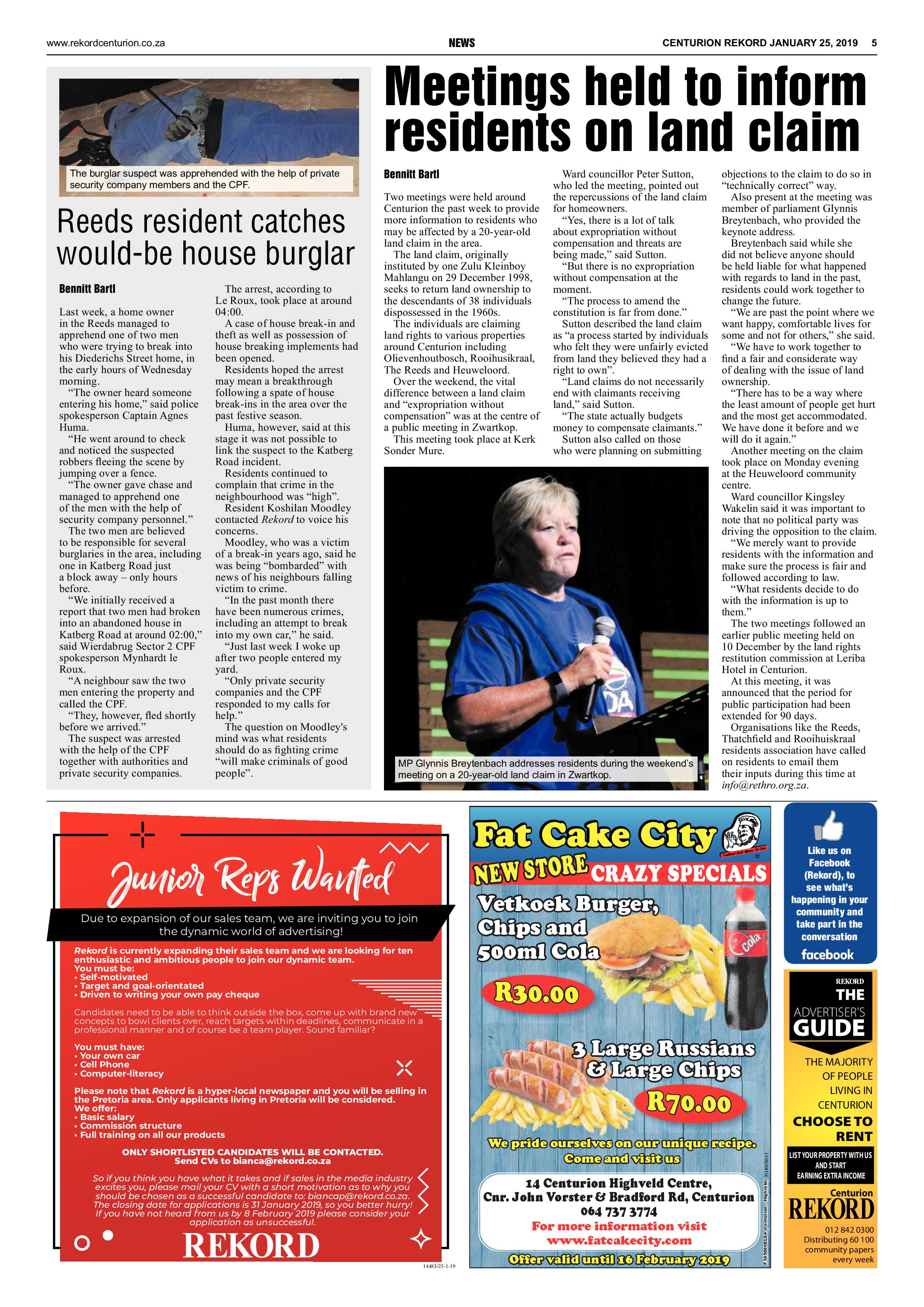 Rekord Centurion 25 January 2019 page 5