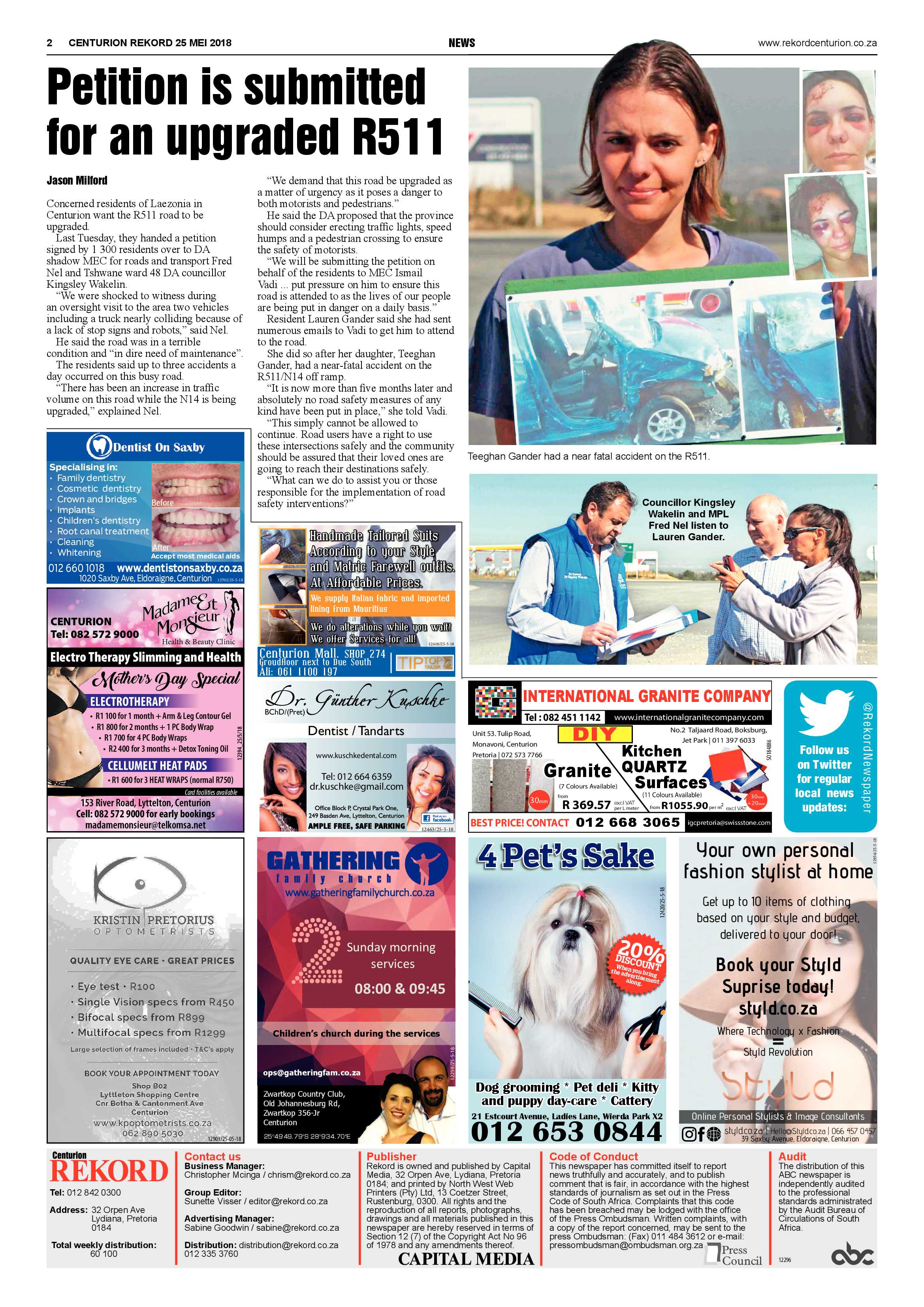 Rekord Centurion 25 May 2018 page 2
