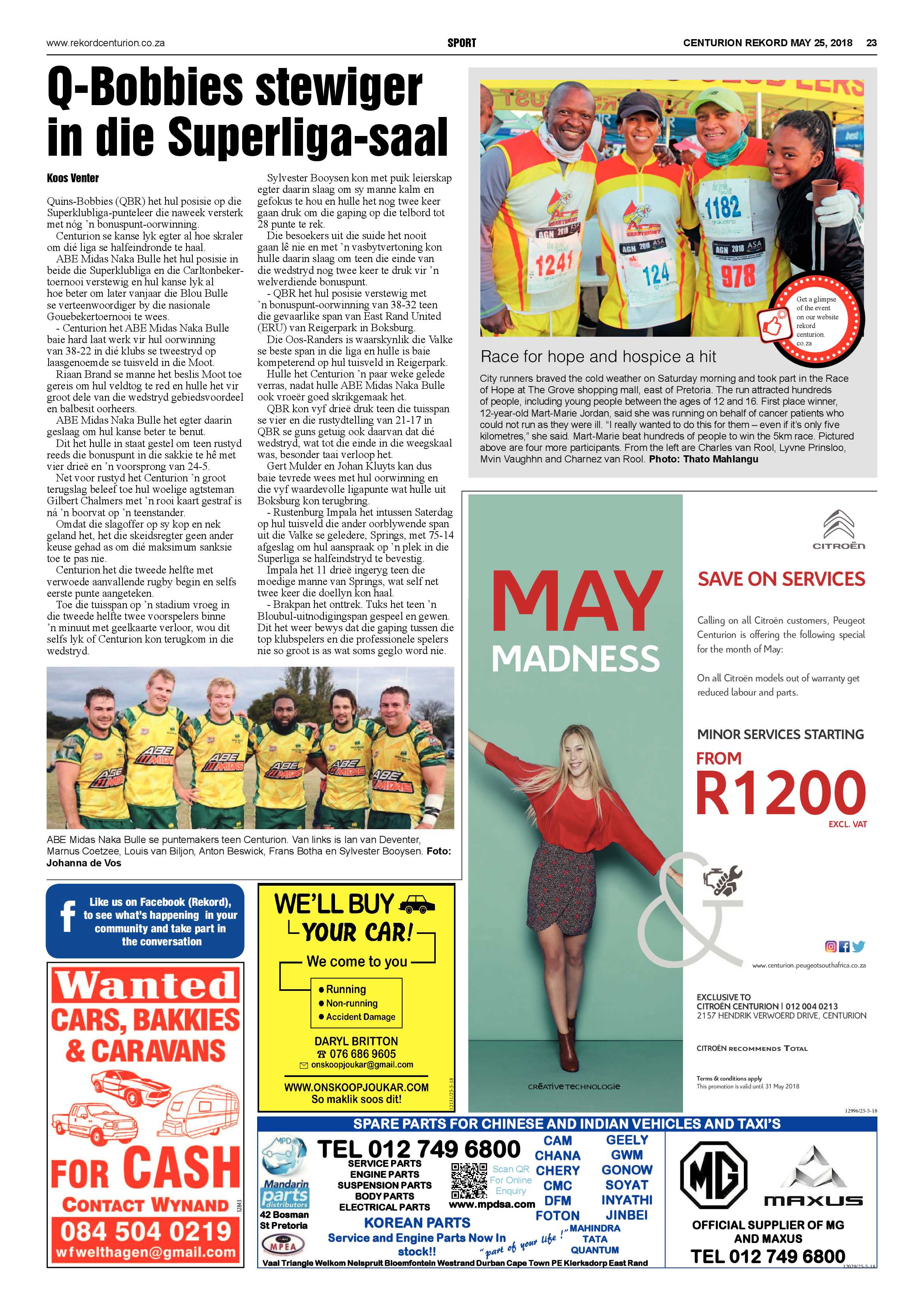 Rekord Centurion 25 May 2018 page 23