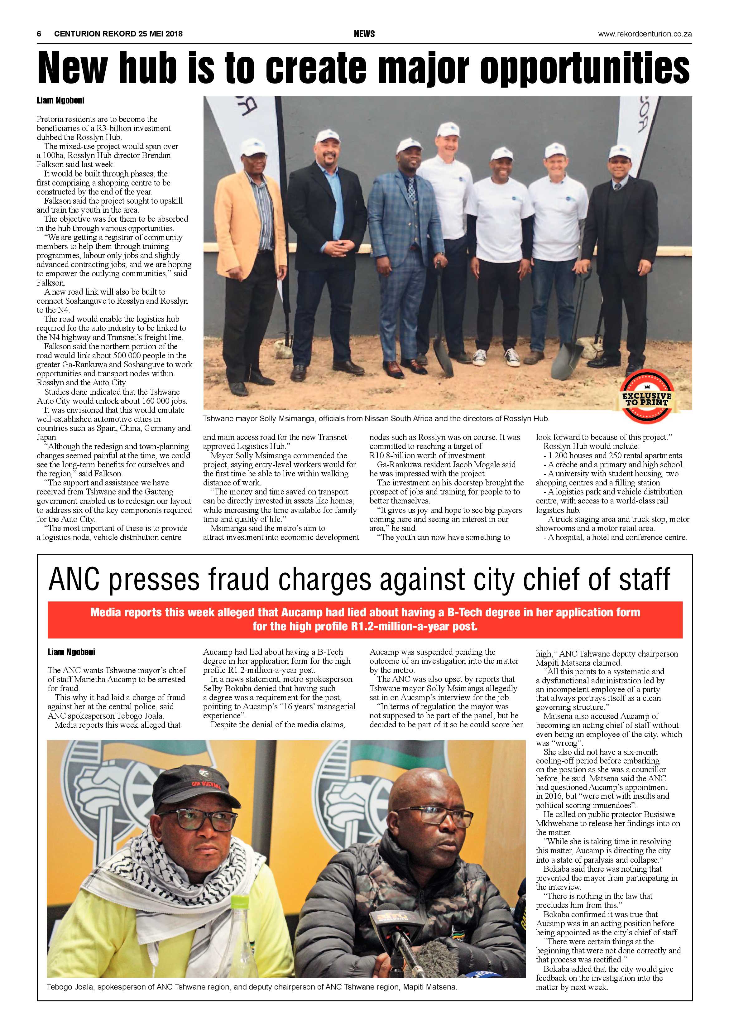 Rekord Centurion 25 May 2018 page 6