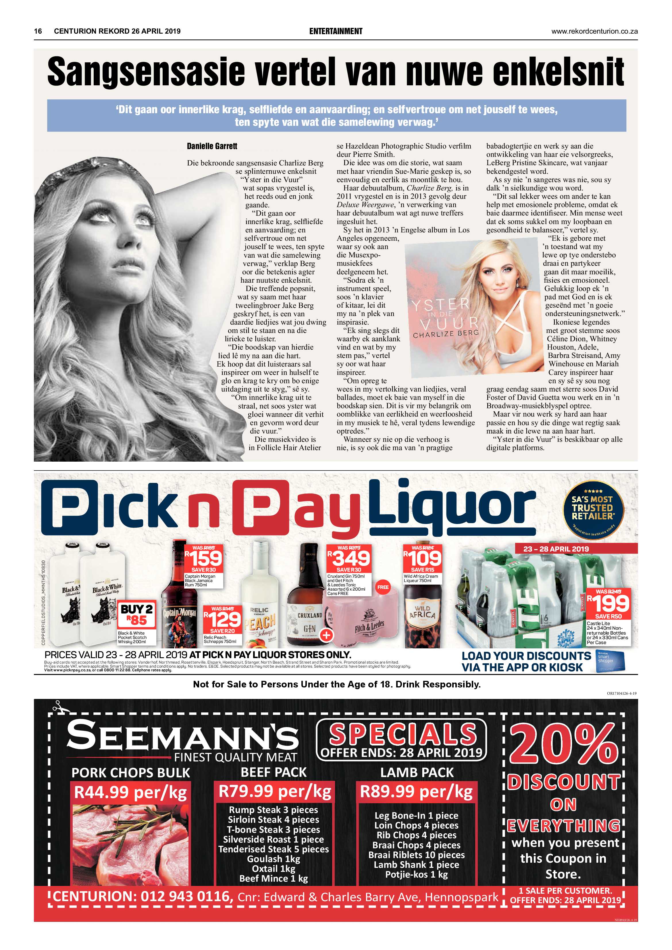 Rekord Centurion 26 April 2019 page 16