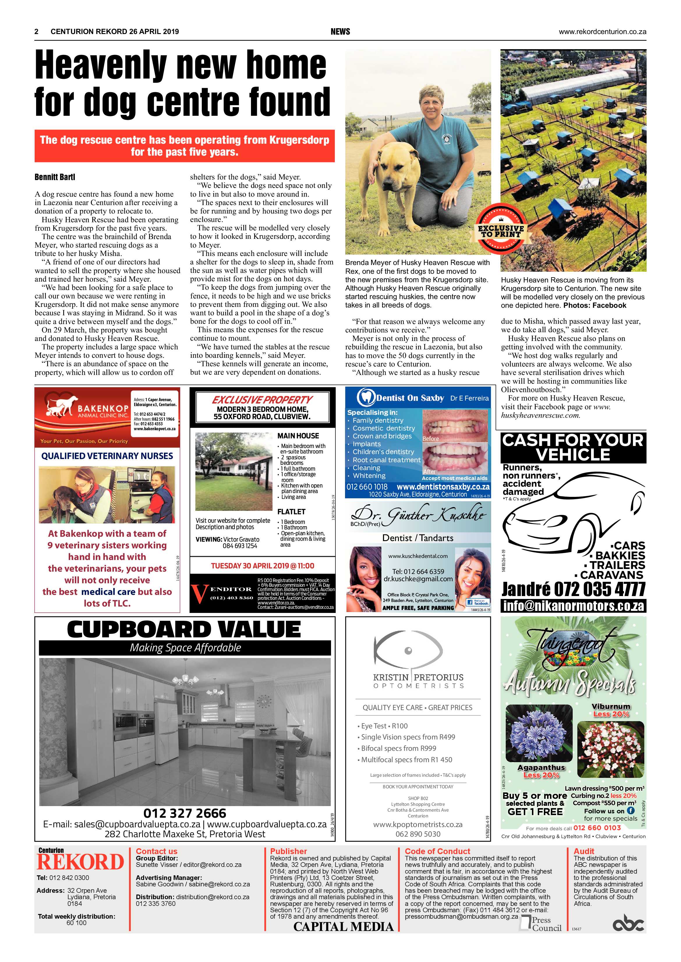 Rekord Centurion 26 April 2019 page 2