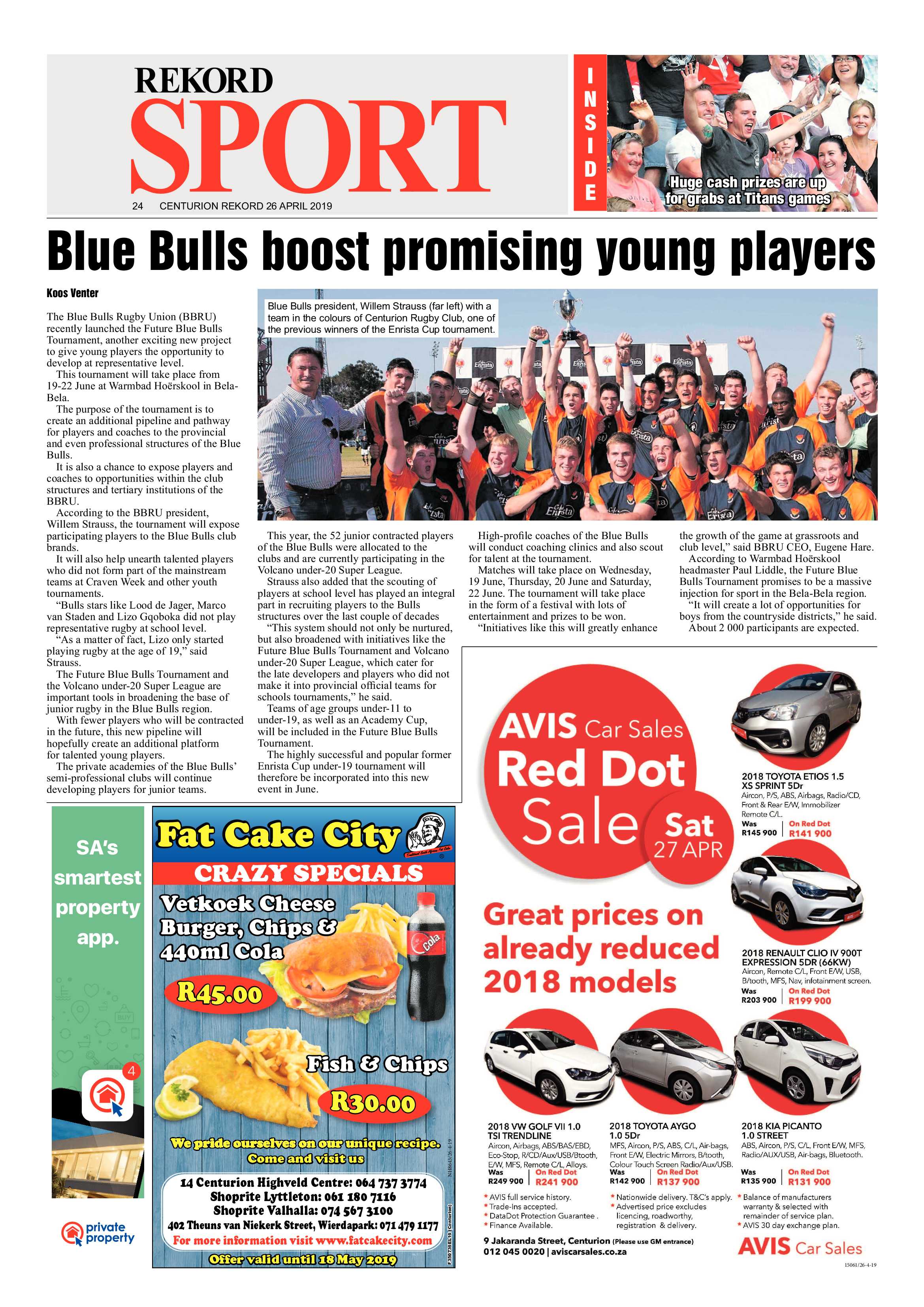 Rekord Centurion 26 April 2019 page 24