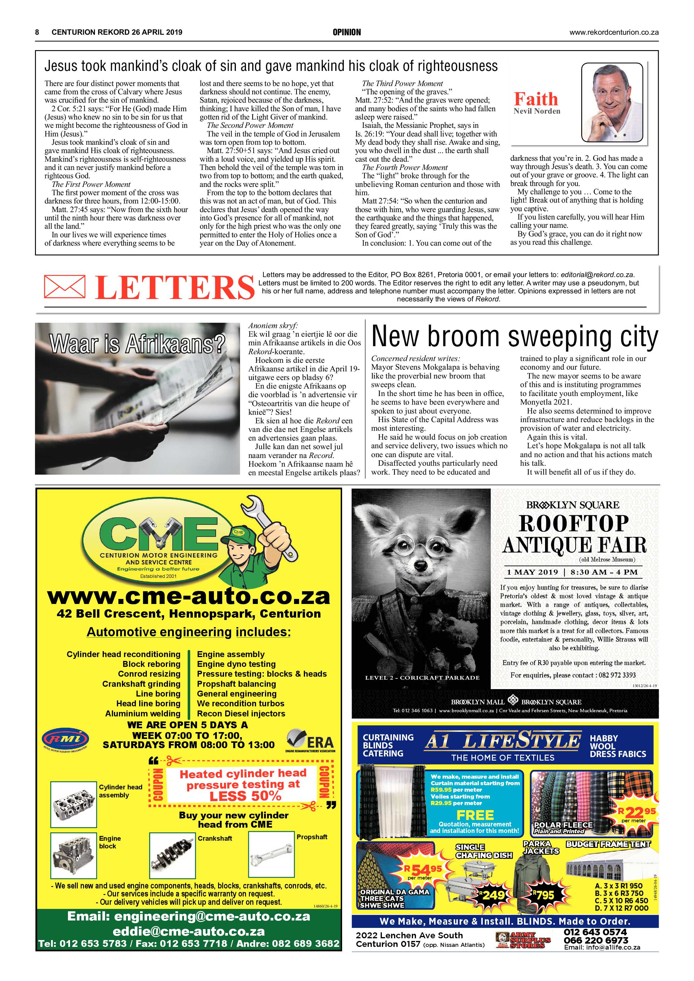 Rekord Centurion 26 April 2019 page 8