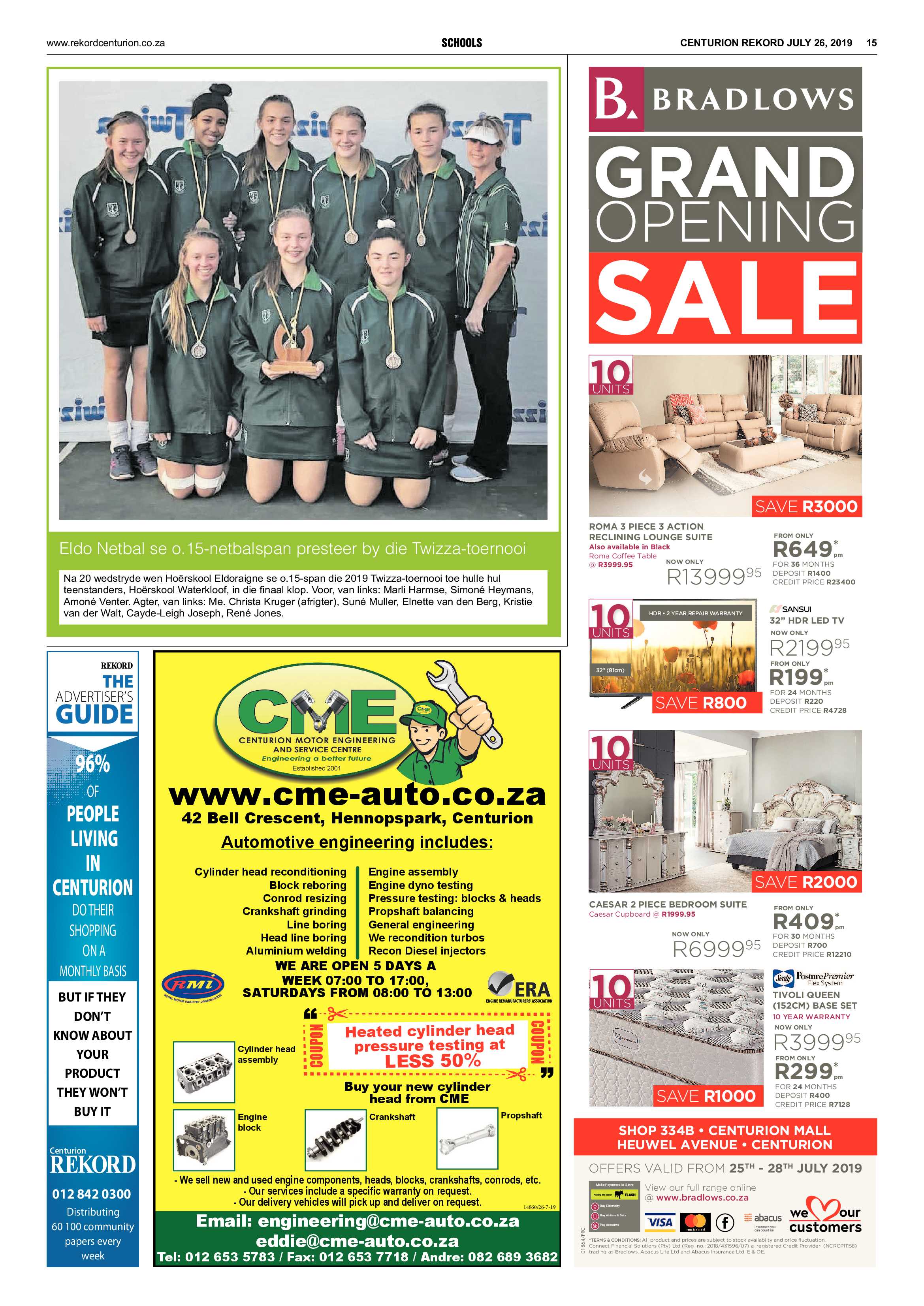 Rekord Centurion 26 July 2019 page 15