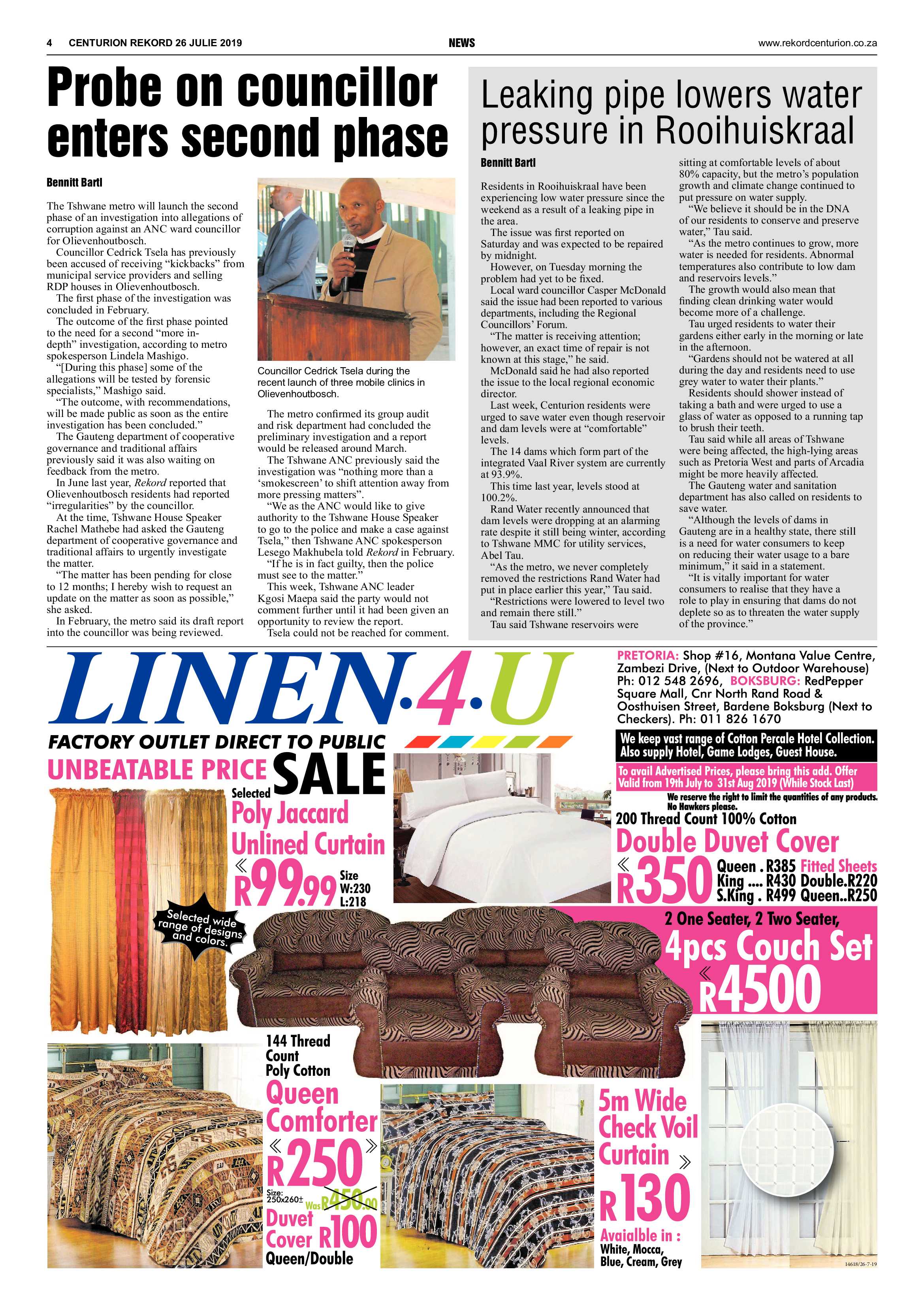 Rekord Centurion 26 July 2019 page 4