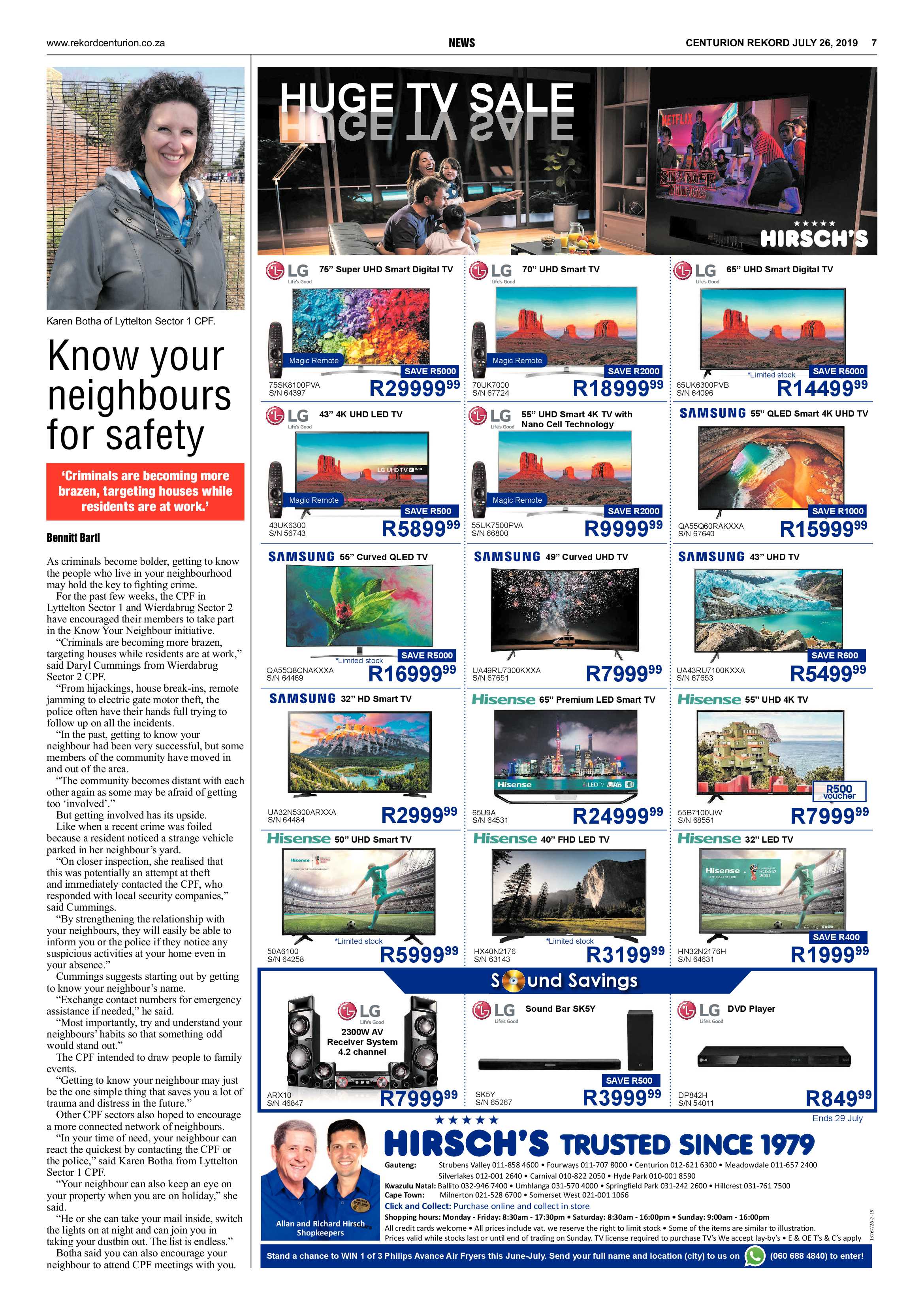 Rekord Centurion 26 July 2019 page 7