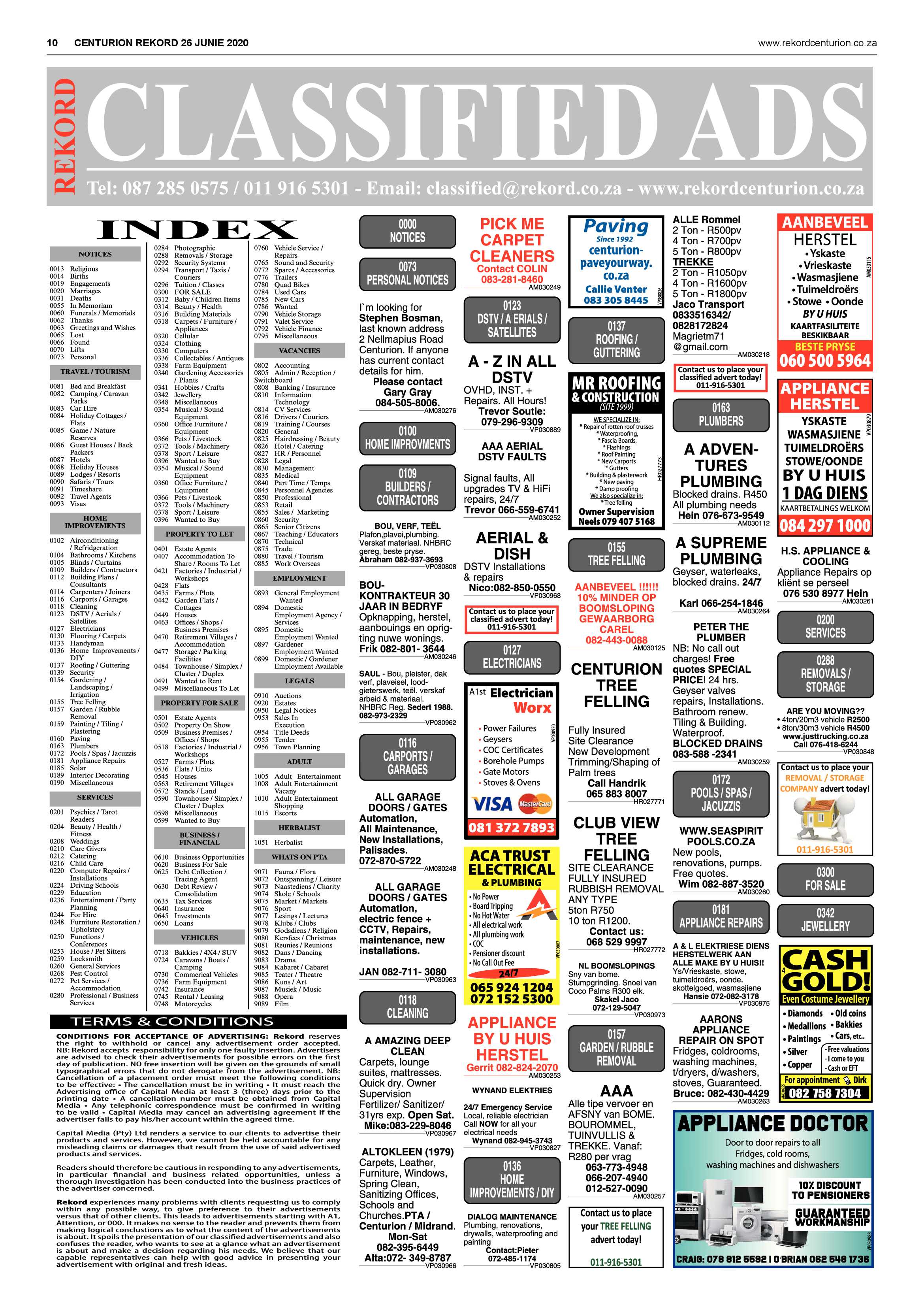 Rekord Centurion 26 June 2020 page 10