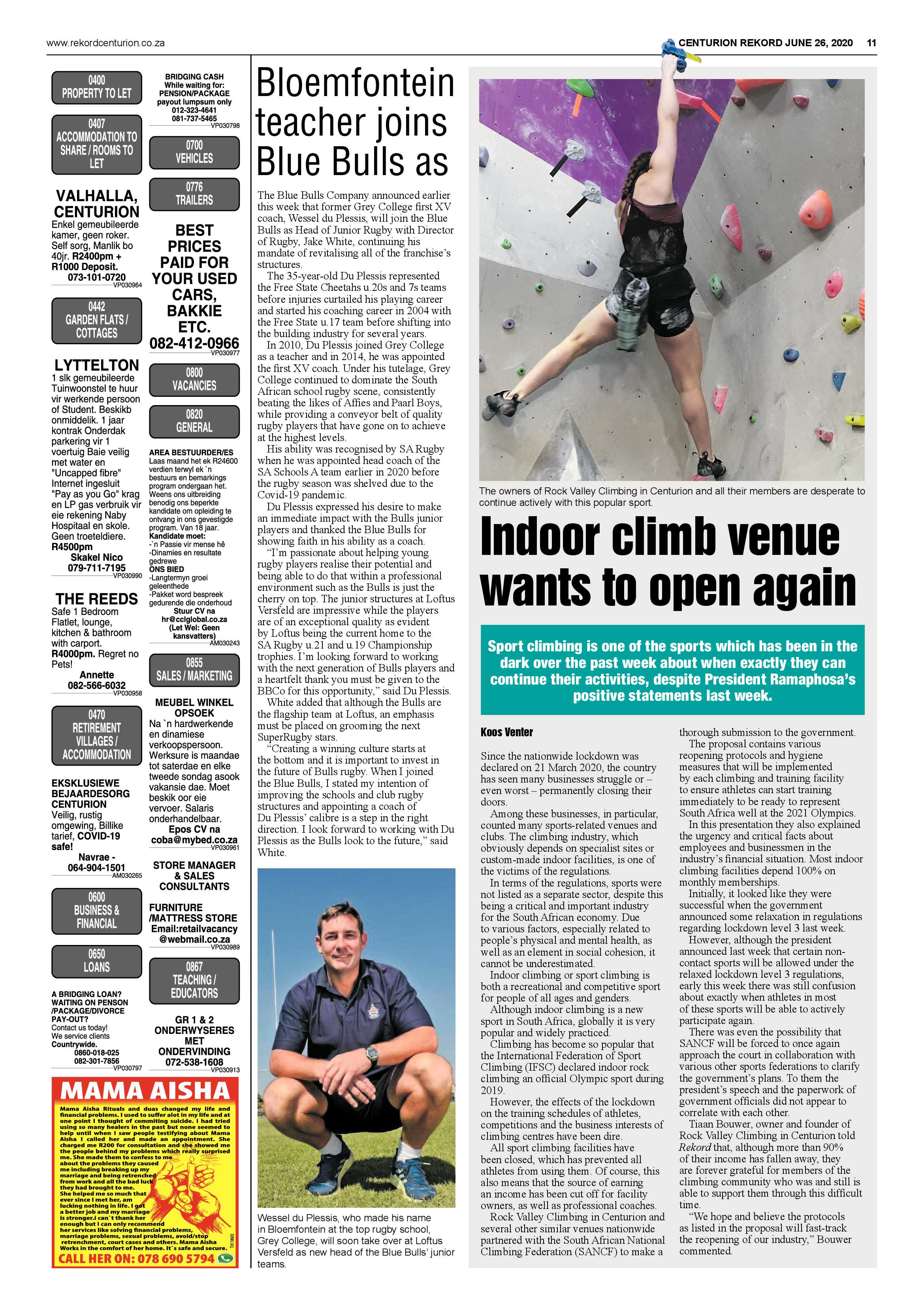 Rekord Centurion 26 June 2020 page 11