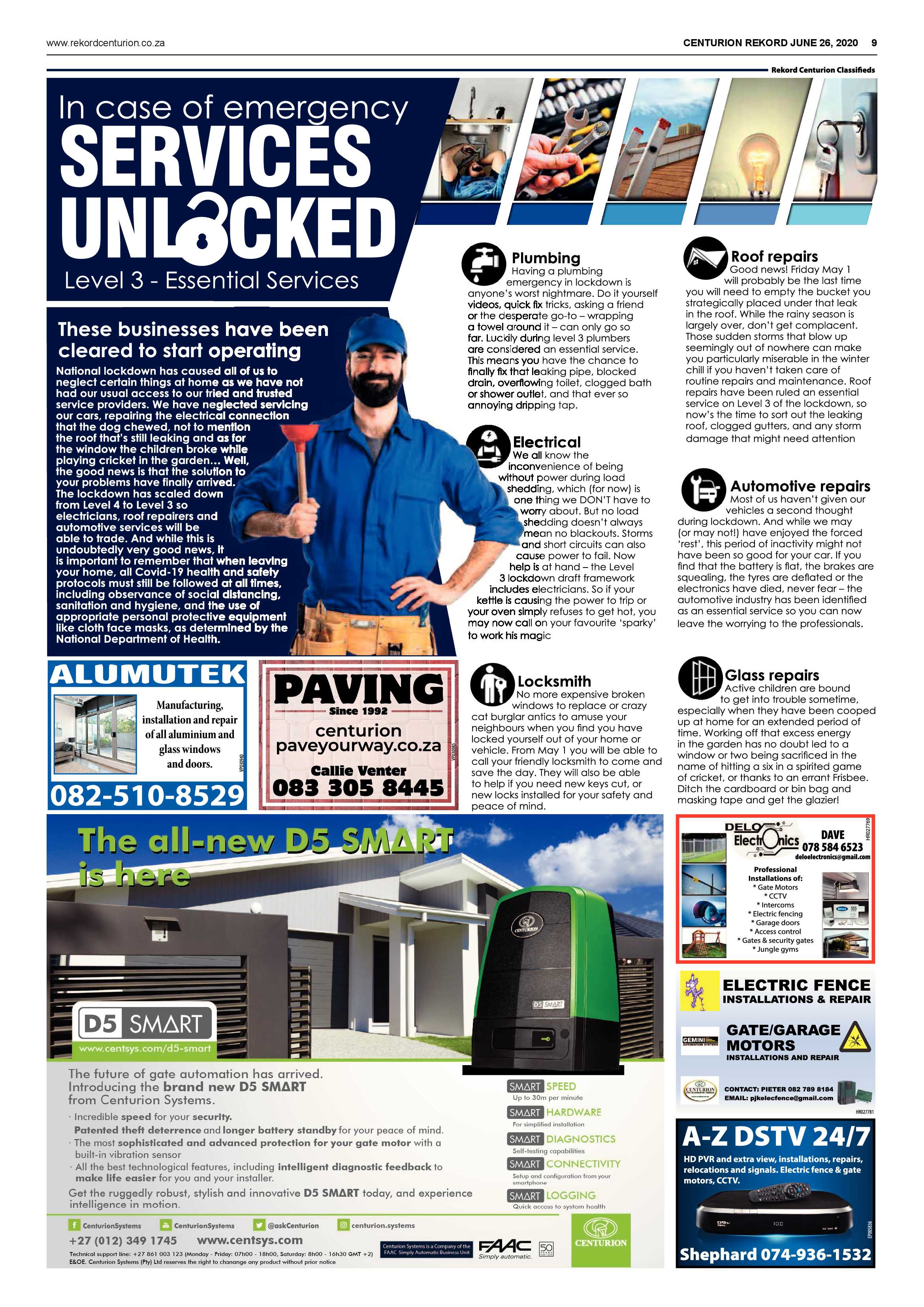 Rekord Centurion 26 June 2020 page 9