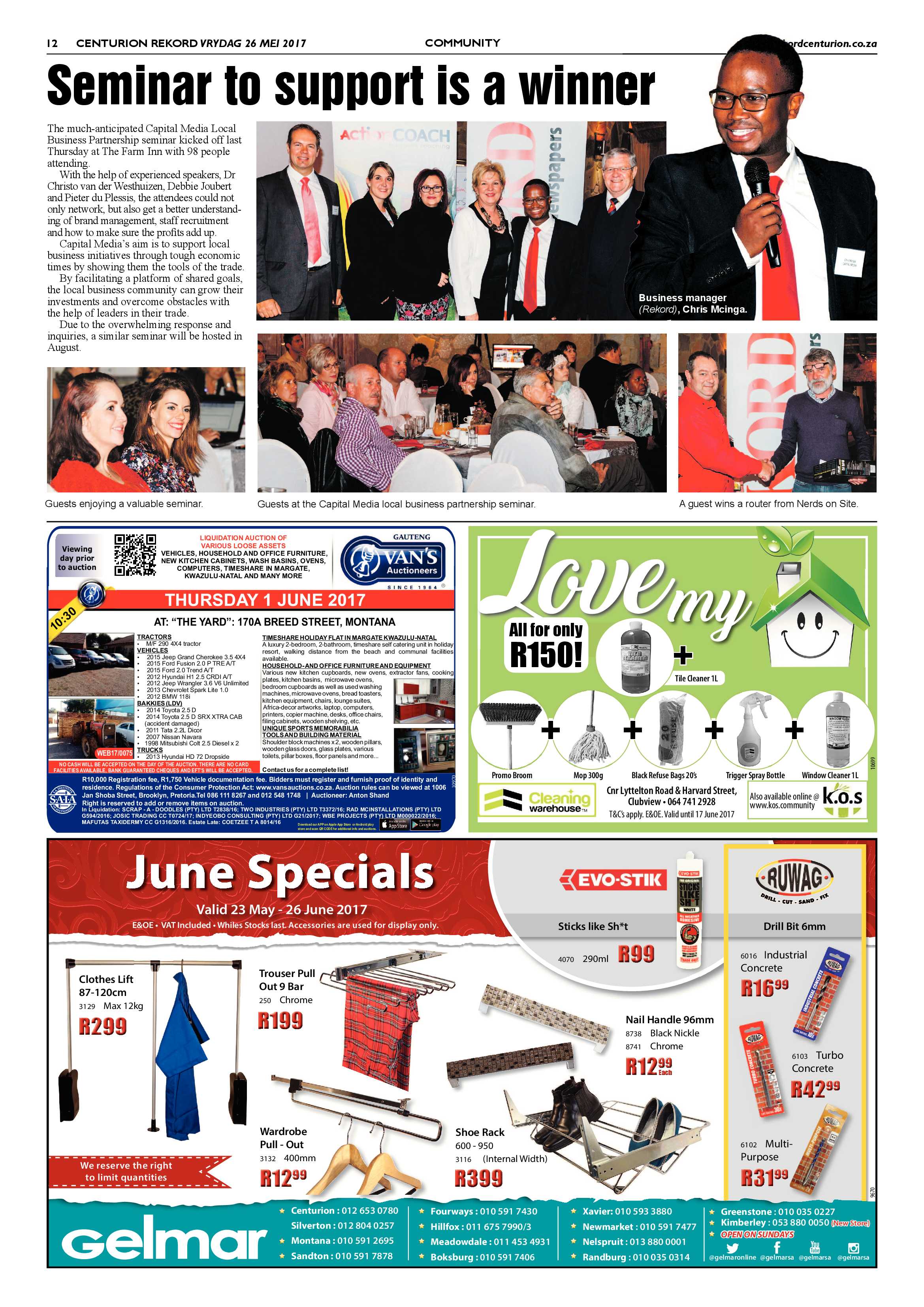 Rekord Centurion 26 May 2017 page 12