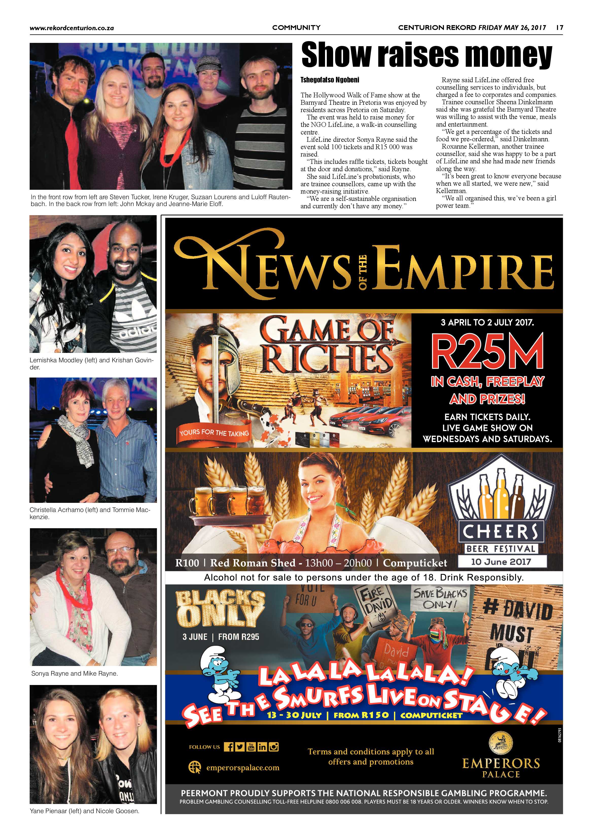 Rekord Centurion 26 May 2017 page 17