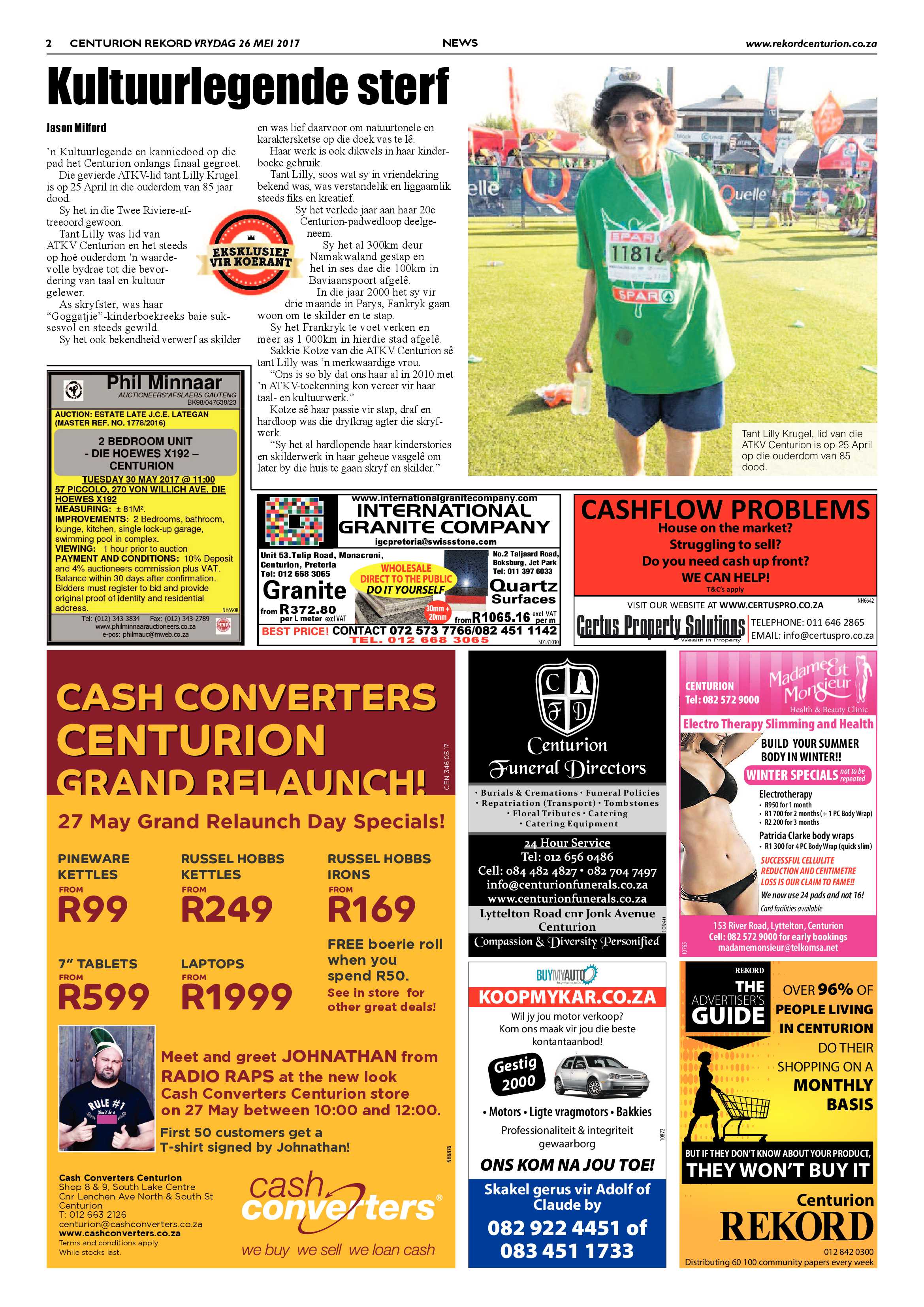 Rekord Centurion 26 May 2017 page 2