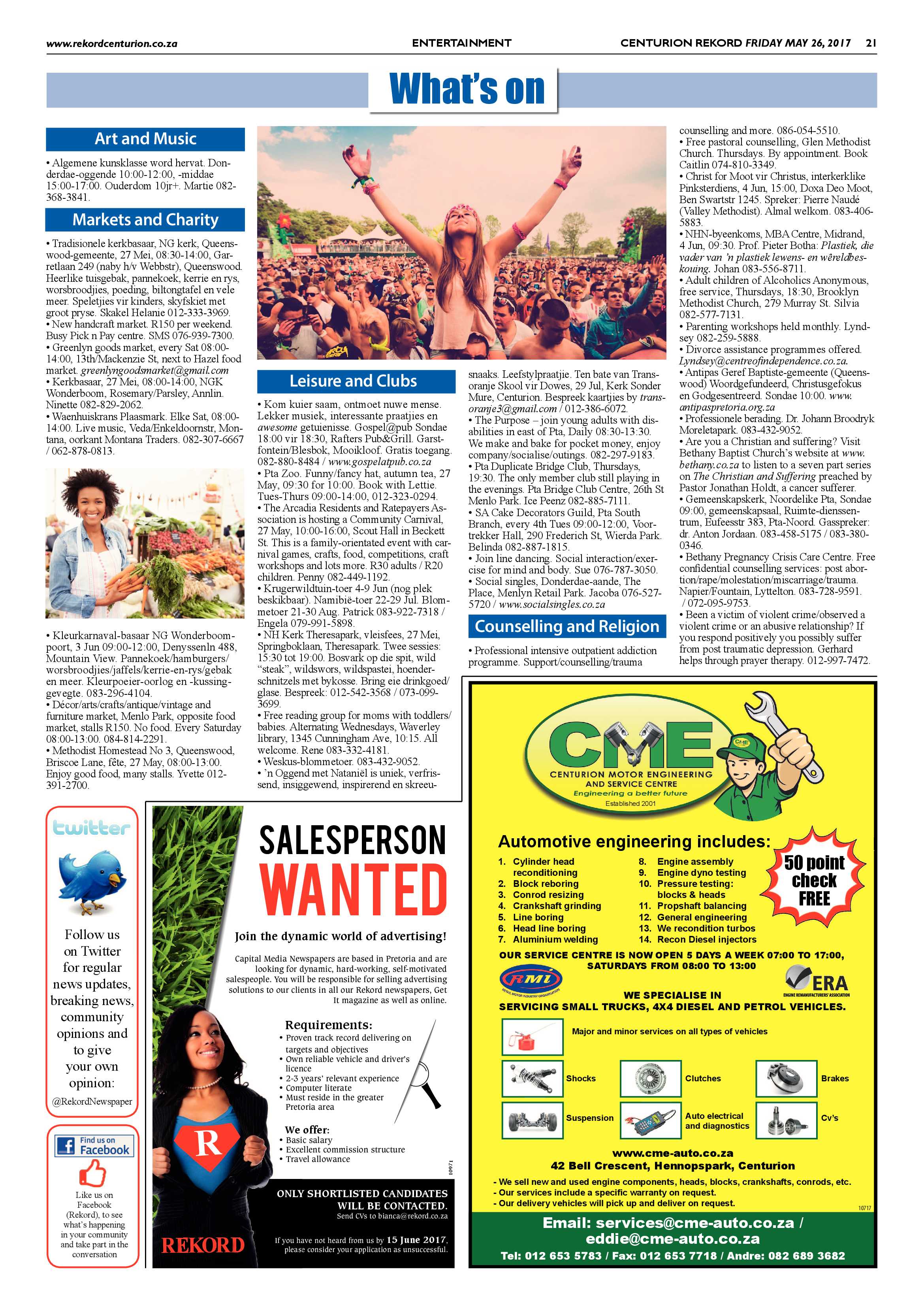 Rekord Centurion 26 May 2017 page 21