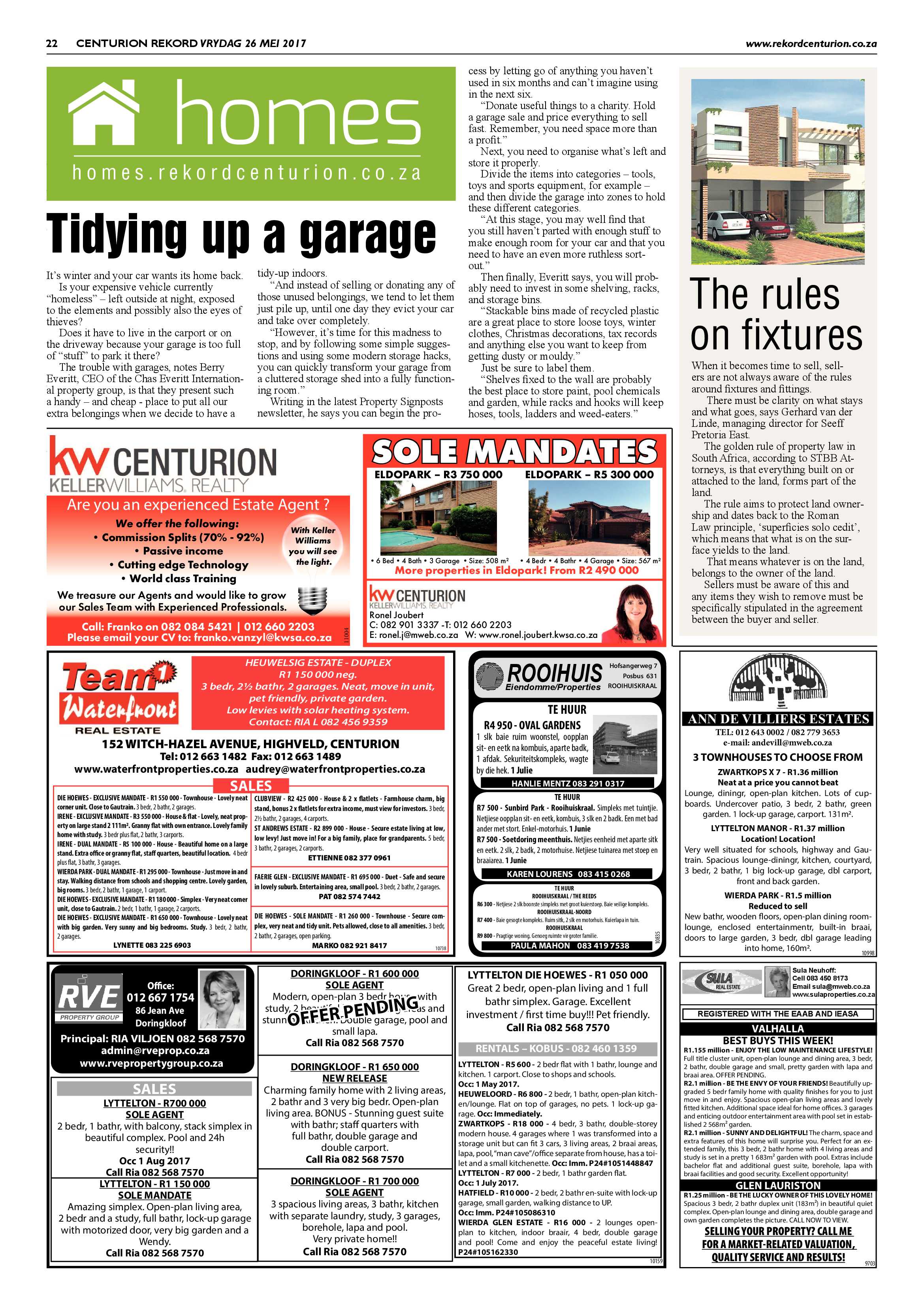 Rekord Centurion 26 May 2017 page 22