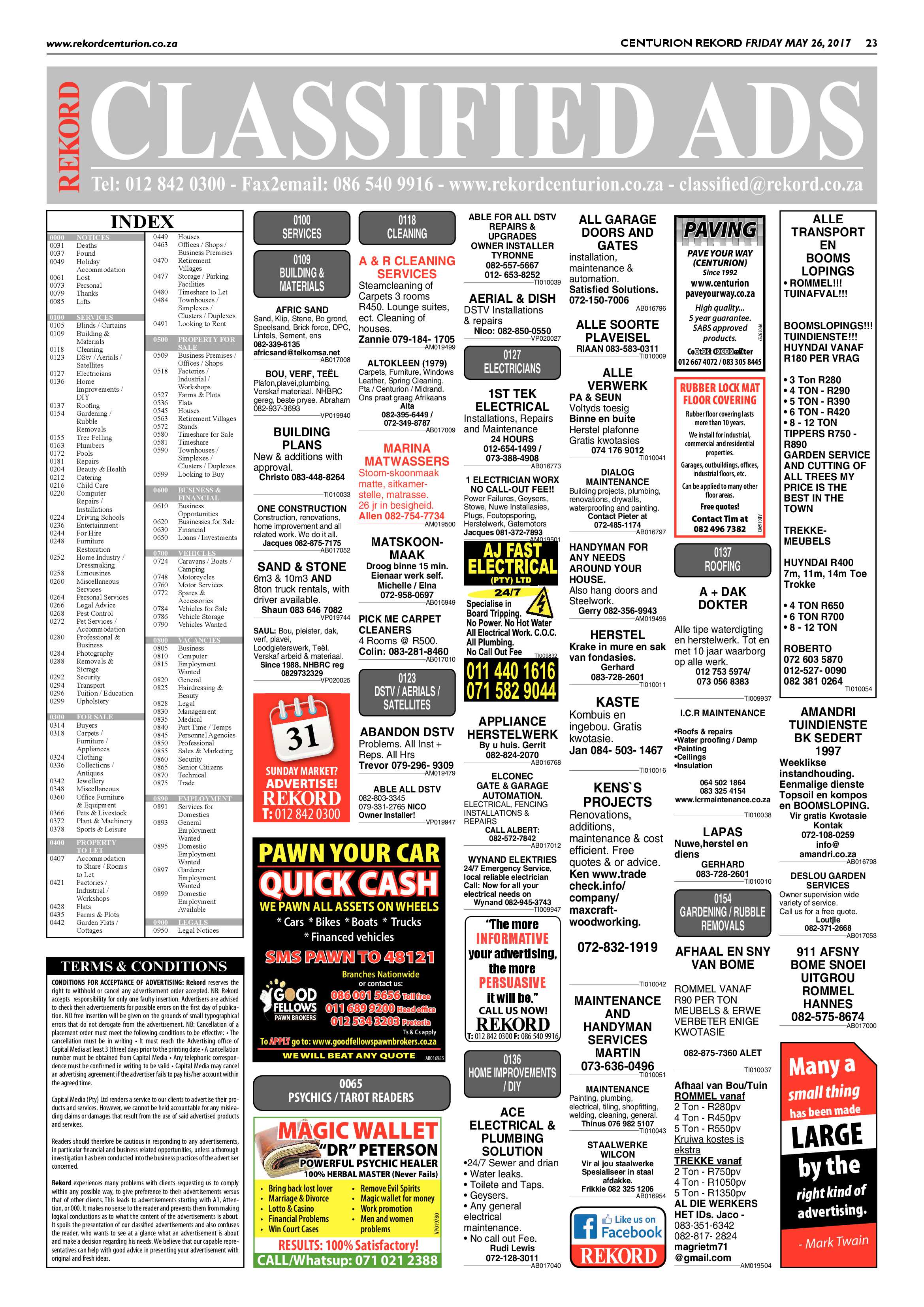 Rekord Centurion 26 May 2017 page 23