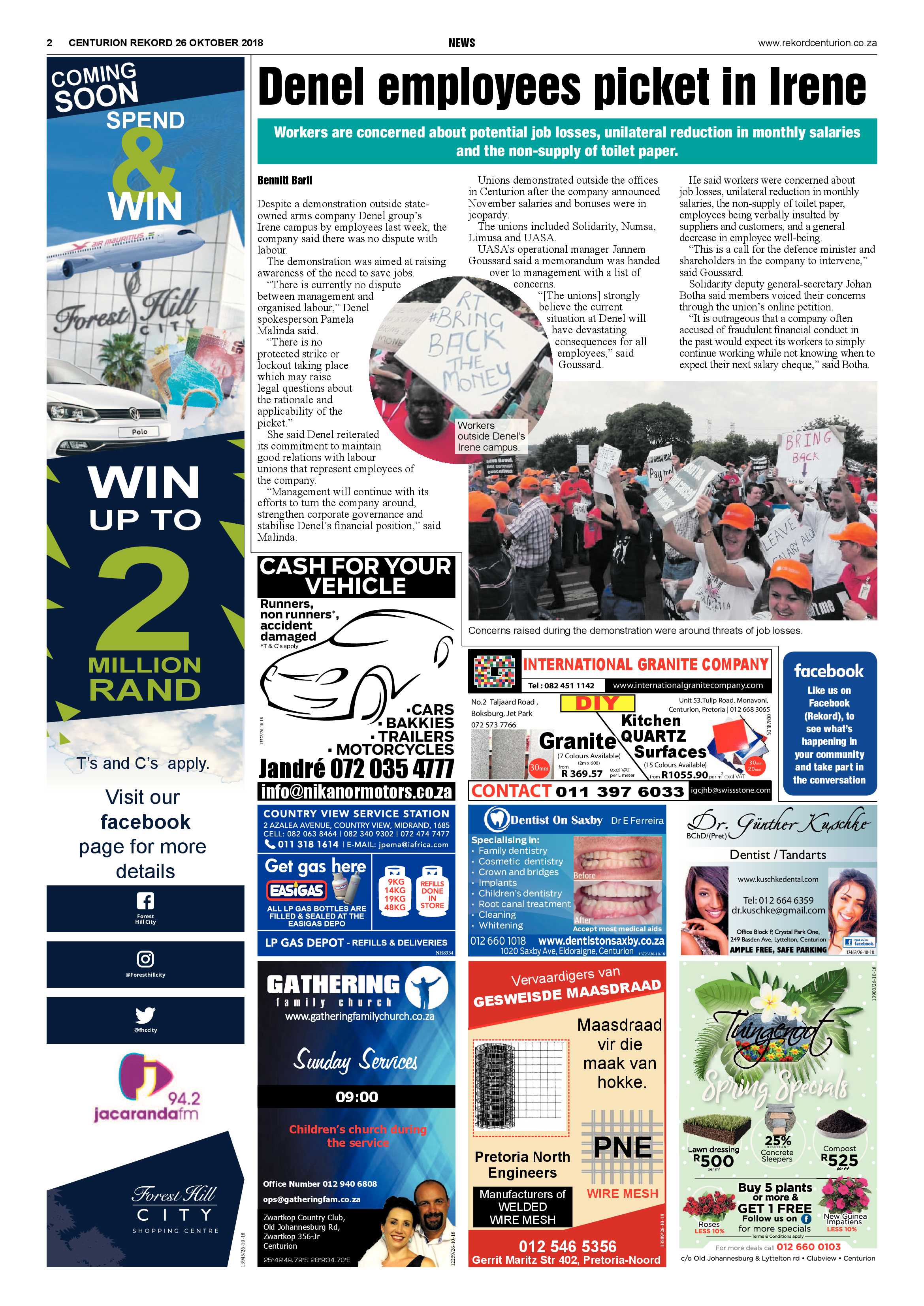 Rekord Centurion 26 October 2018 page 2