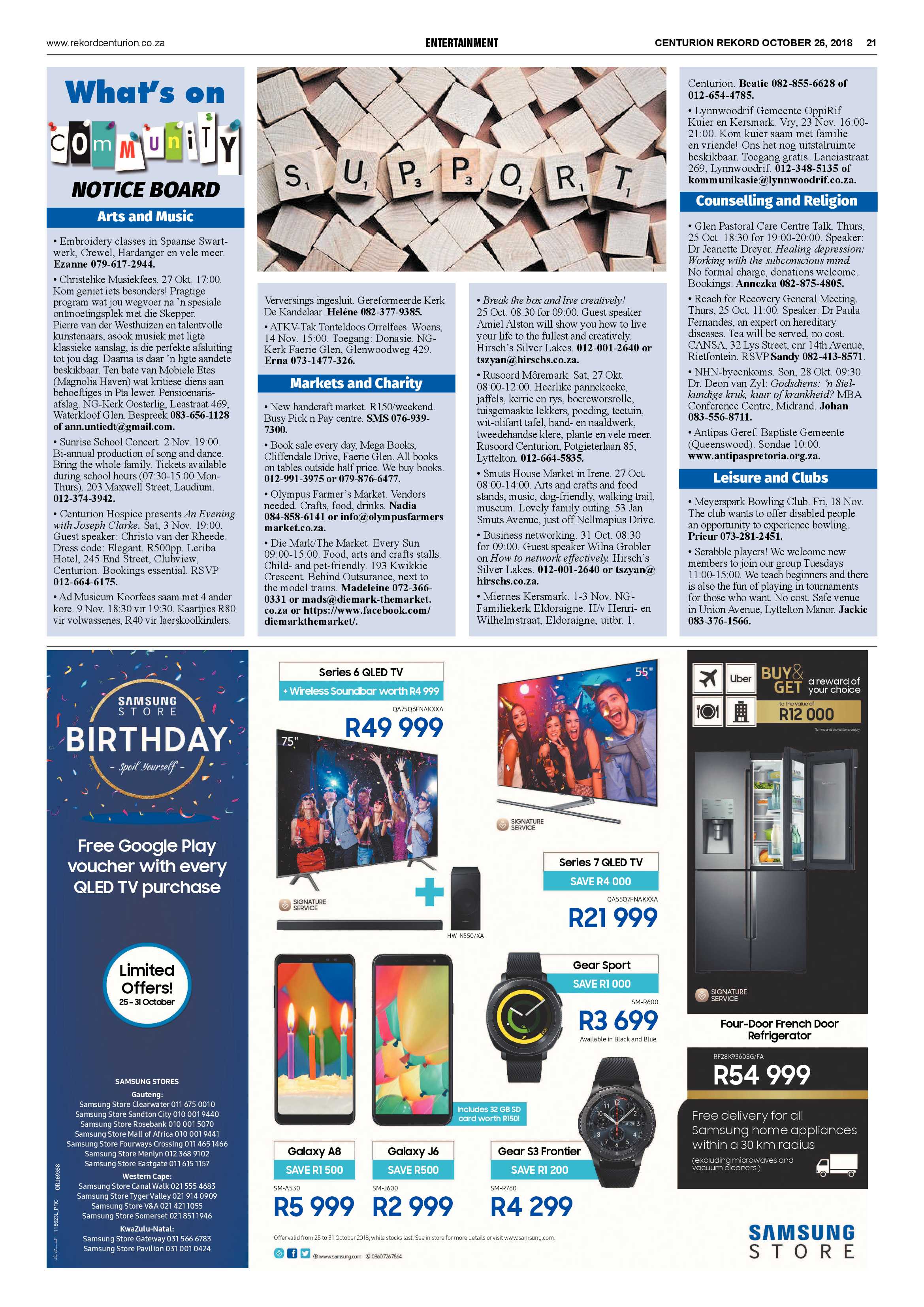 Rekord Centurion 26 October 2018 page 21