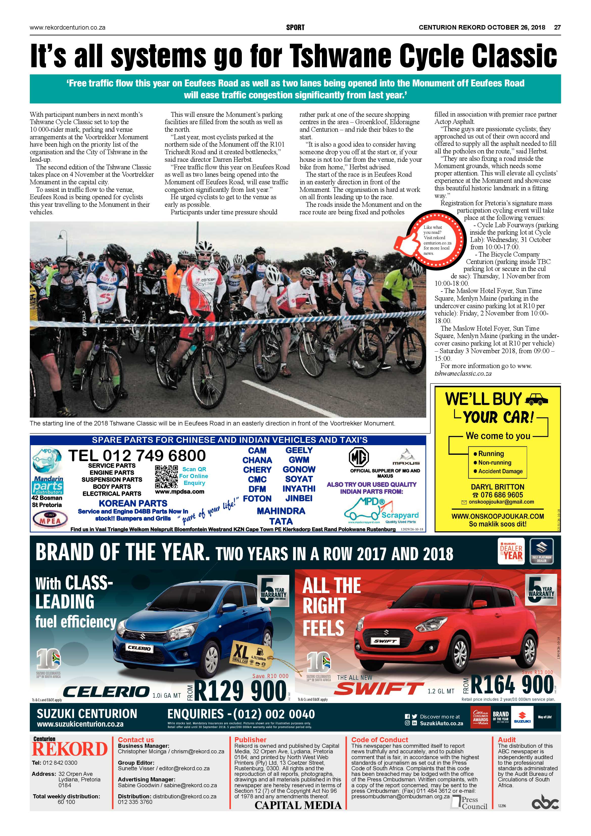 Rekord Centurion 26 October 2018 page 27