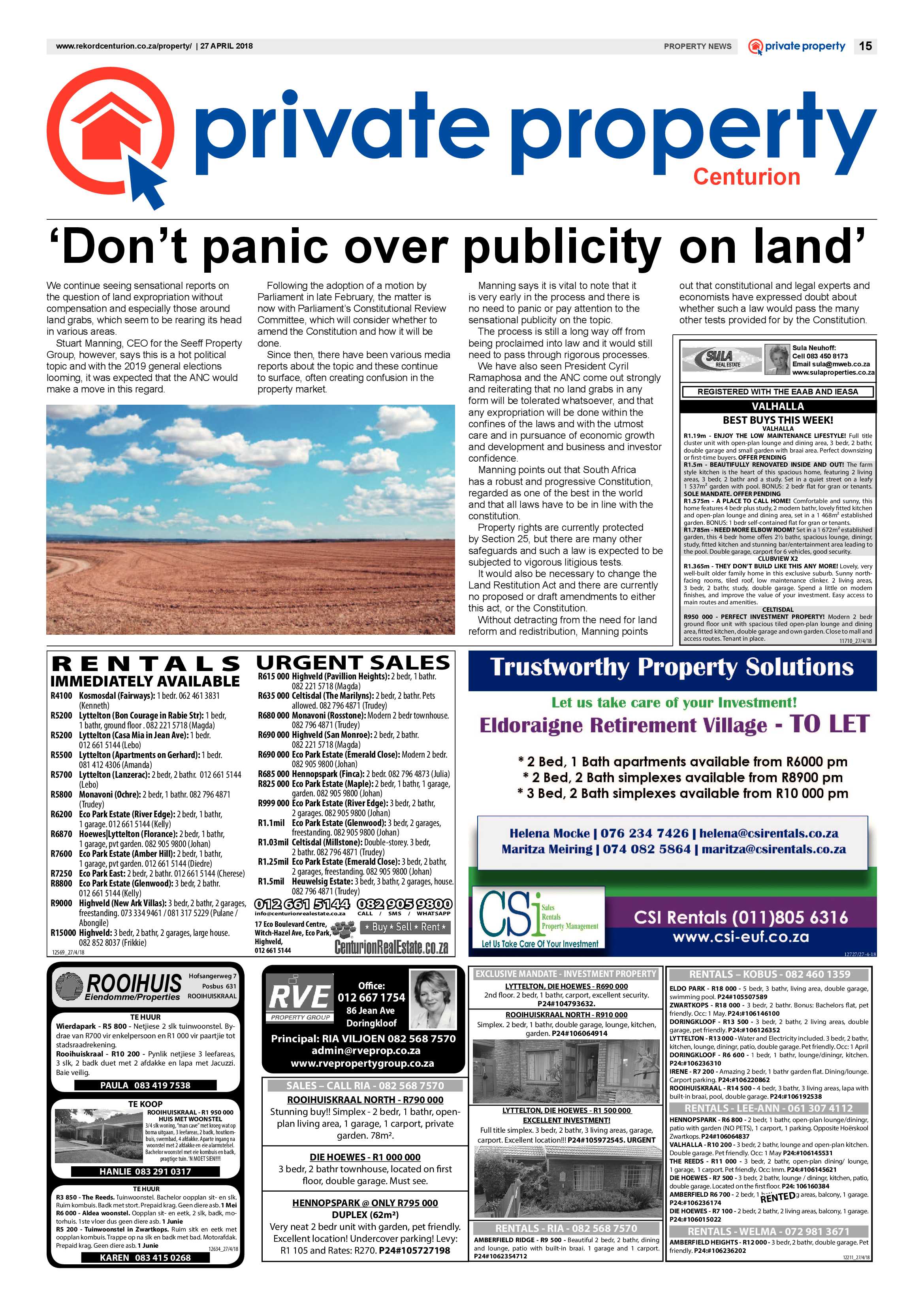 Rekord Centurion 27 April 2018 page 15