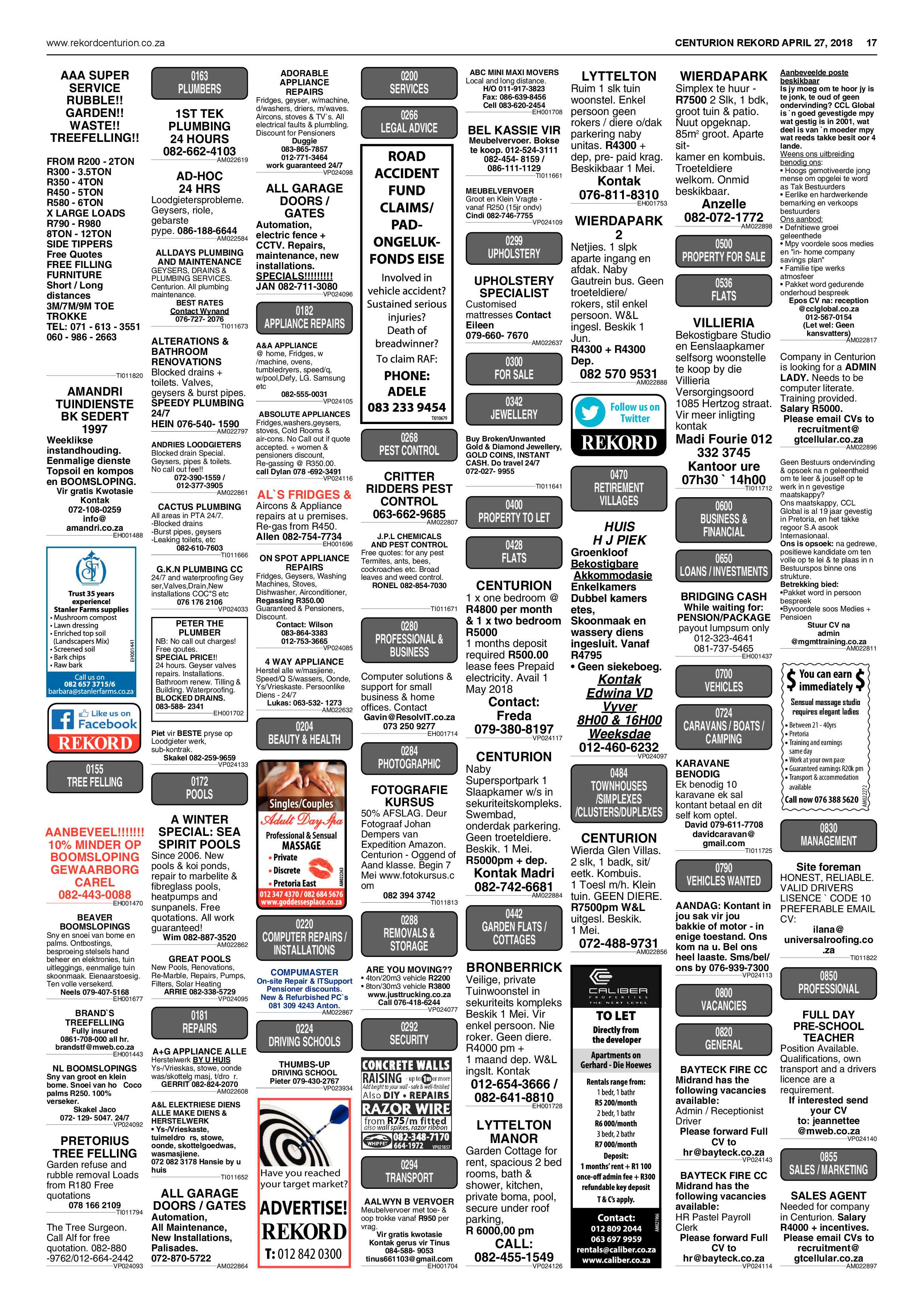 Rekord Centurion 27 April 2018 page 17