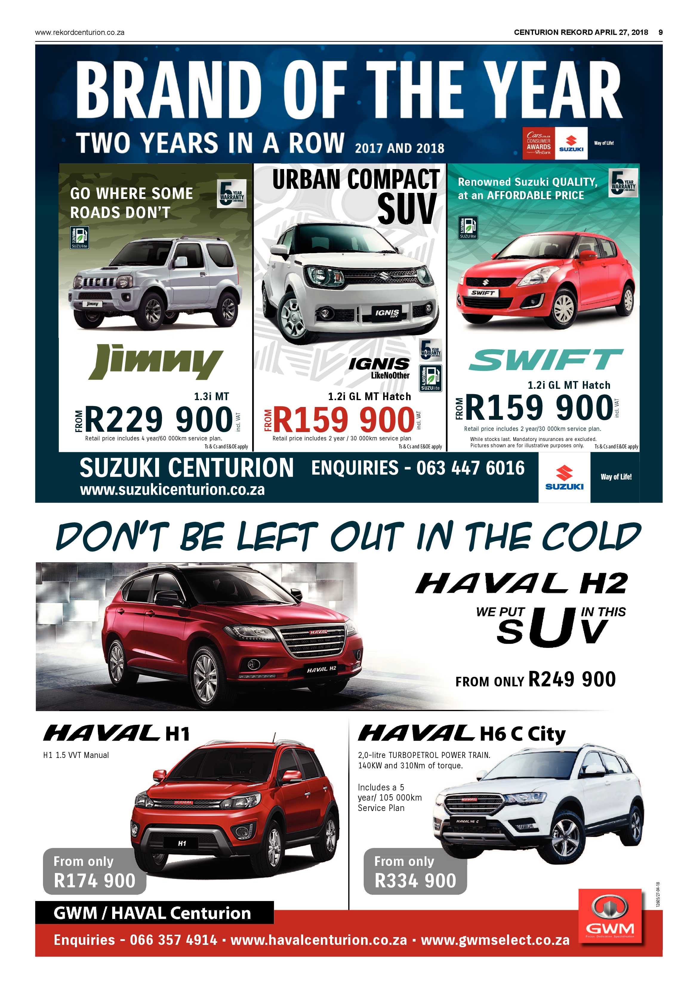 Rekord Centurion 27 April 2018 page 9