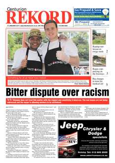 Rekord Centurion 27 January 2017