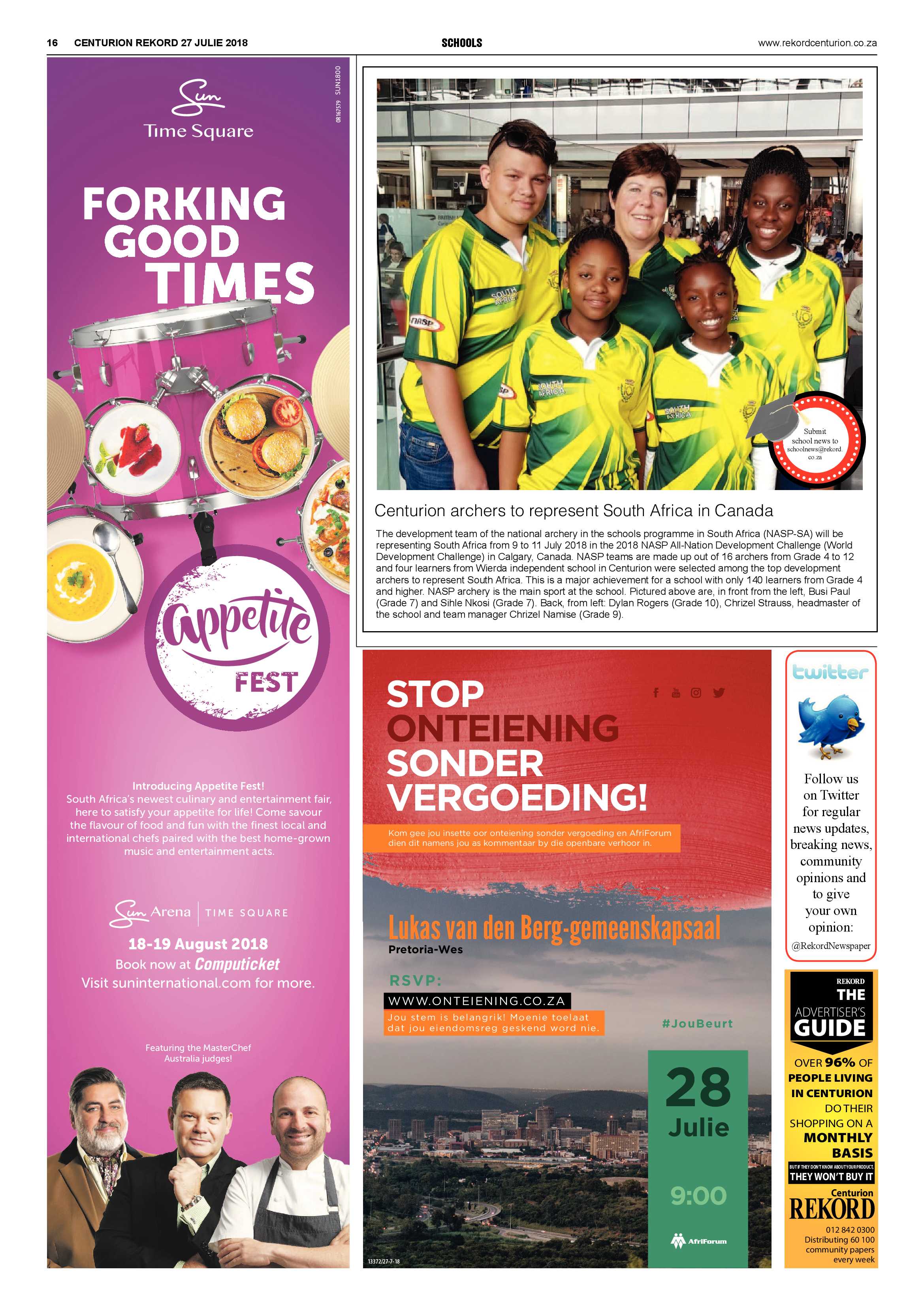 Rekord Centurion 27 July 2018 page 16
