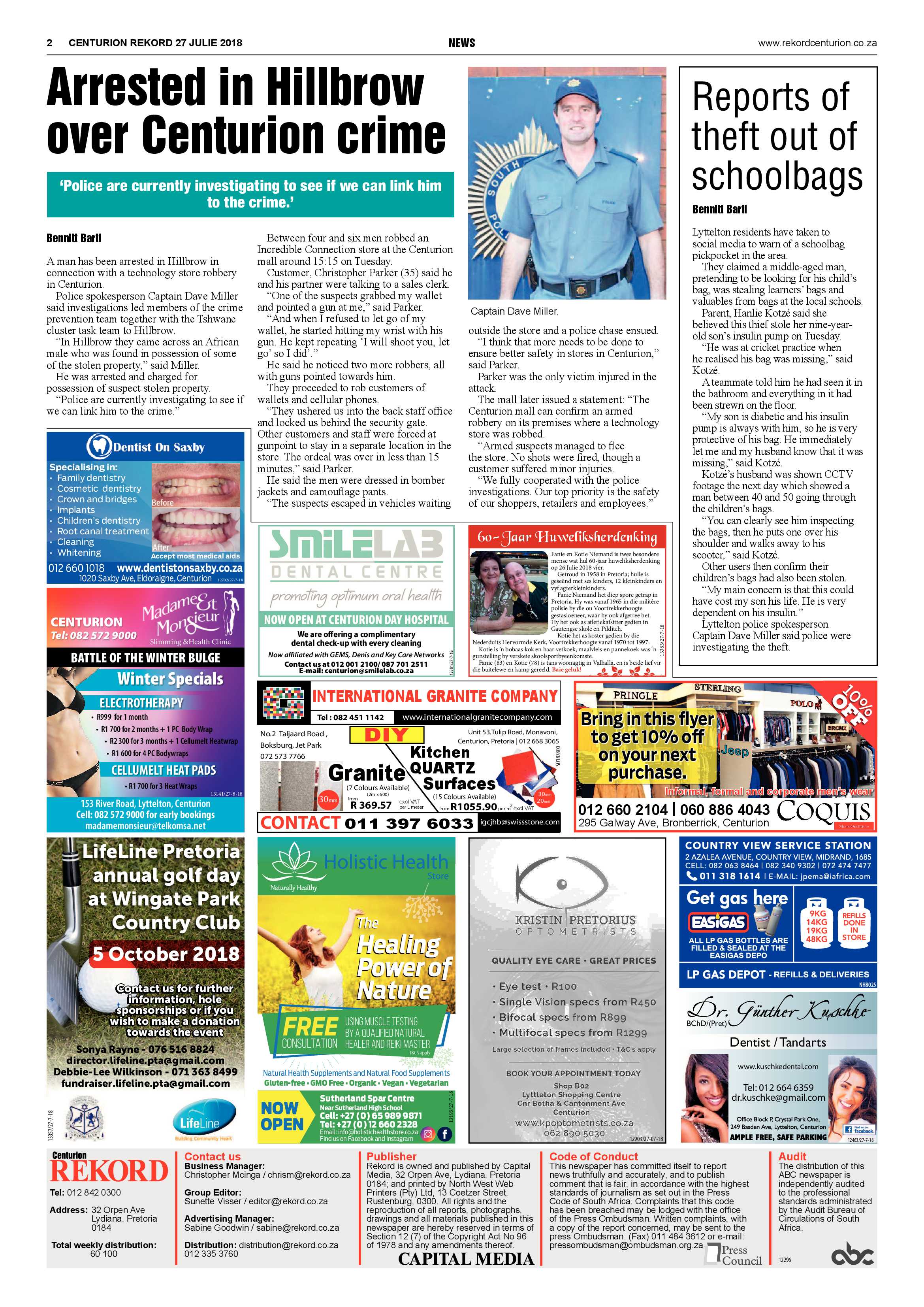Rekord Centurion 27 July 2018 page 2