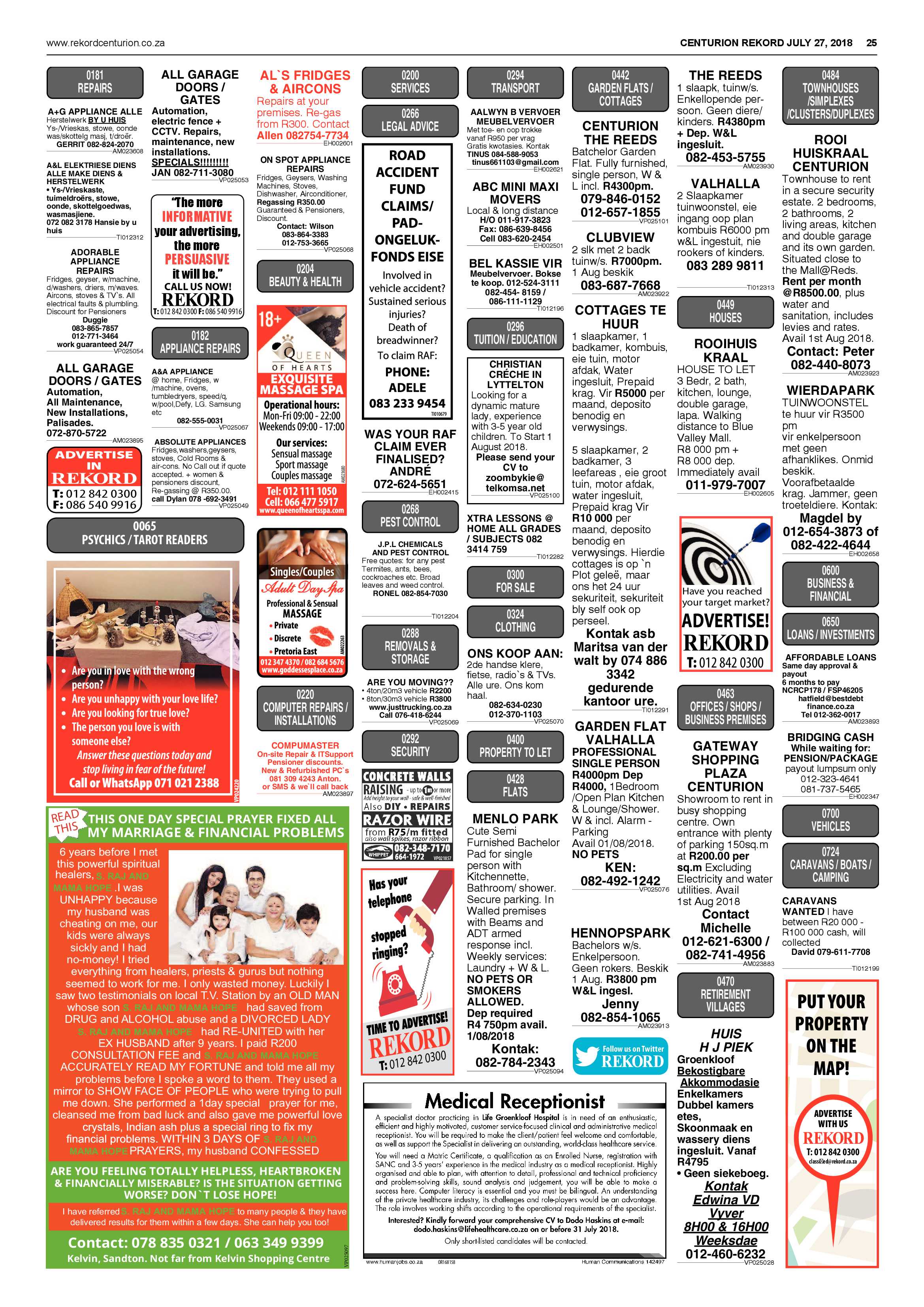 Rekord Centurion 27 July 2018 page 25