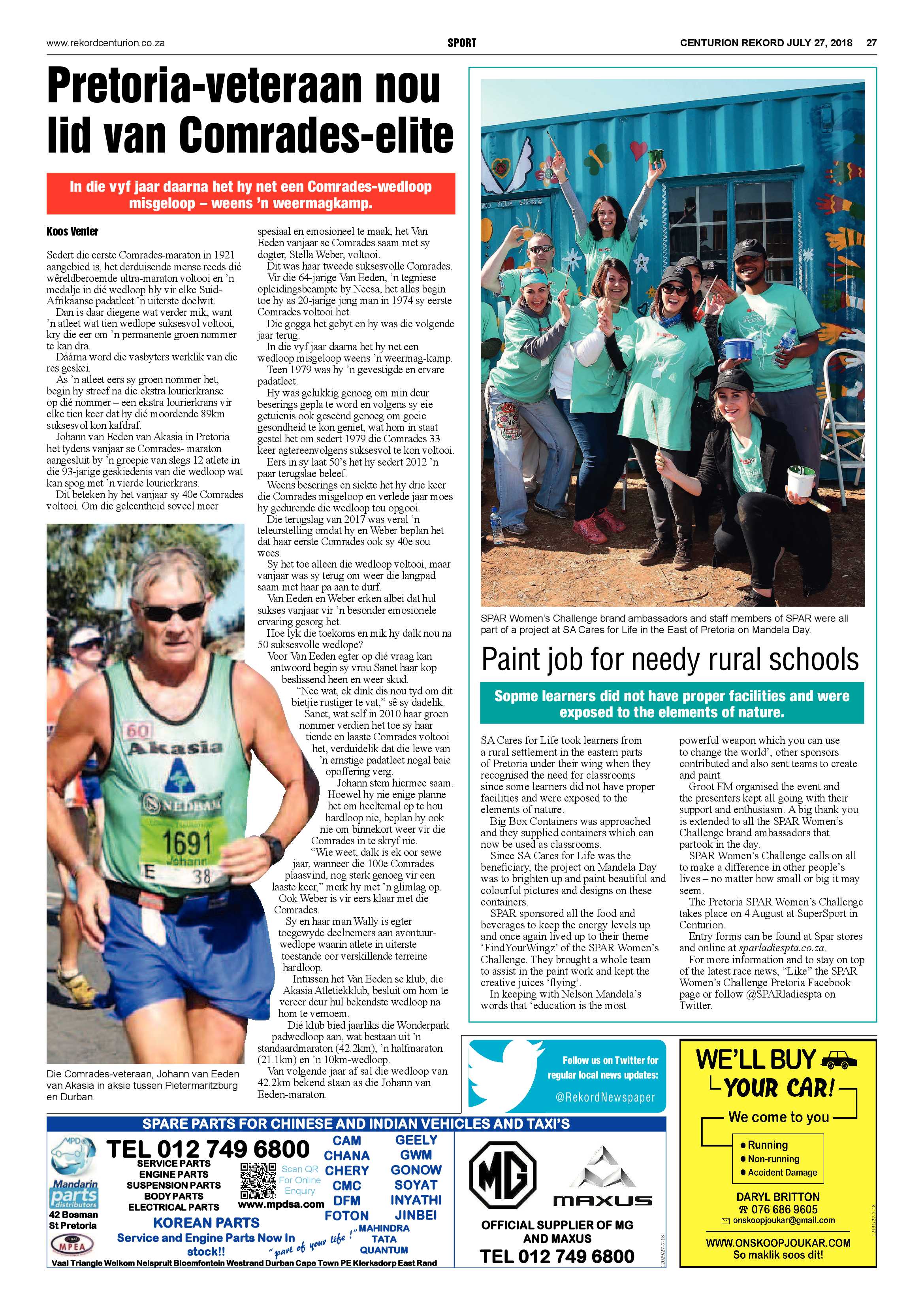 Rekord Centurion 27 July 2018 page 27