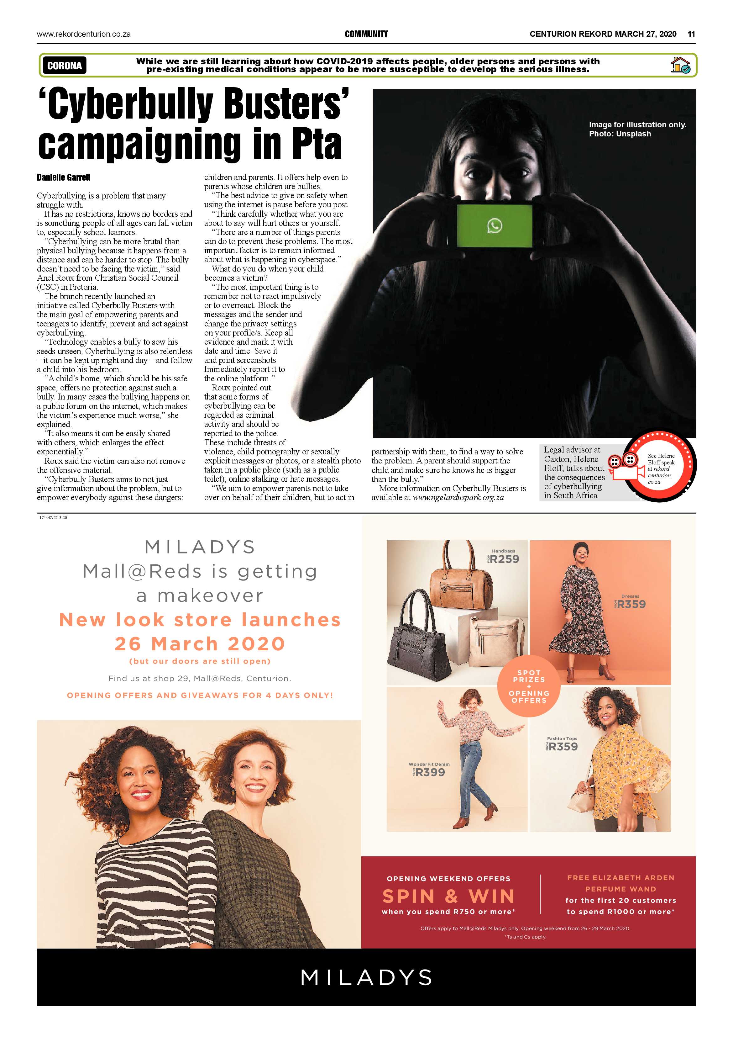 Rekord Centurion 27 March 2020 page 11