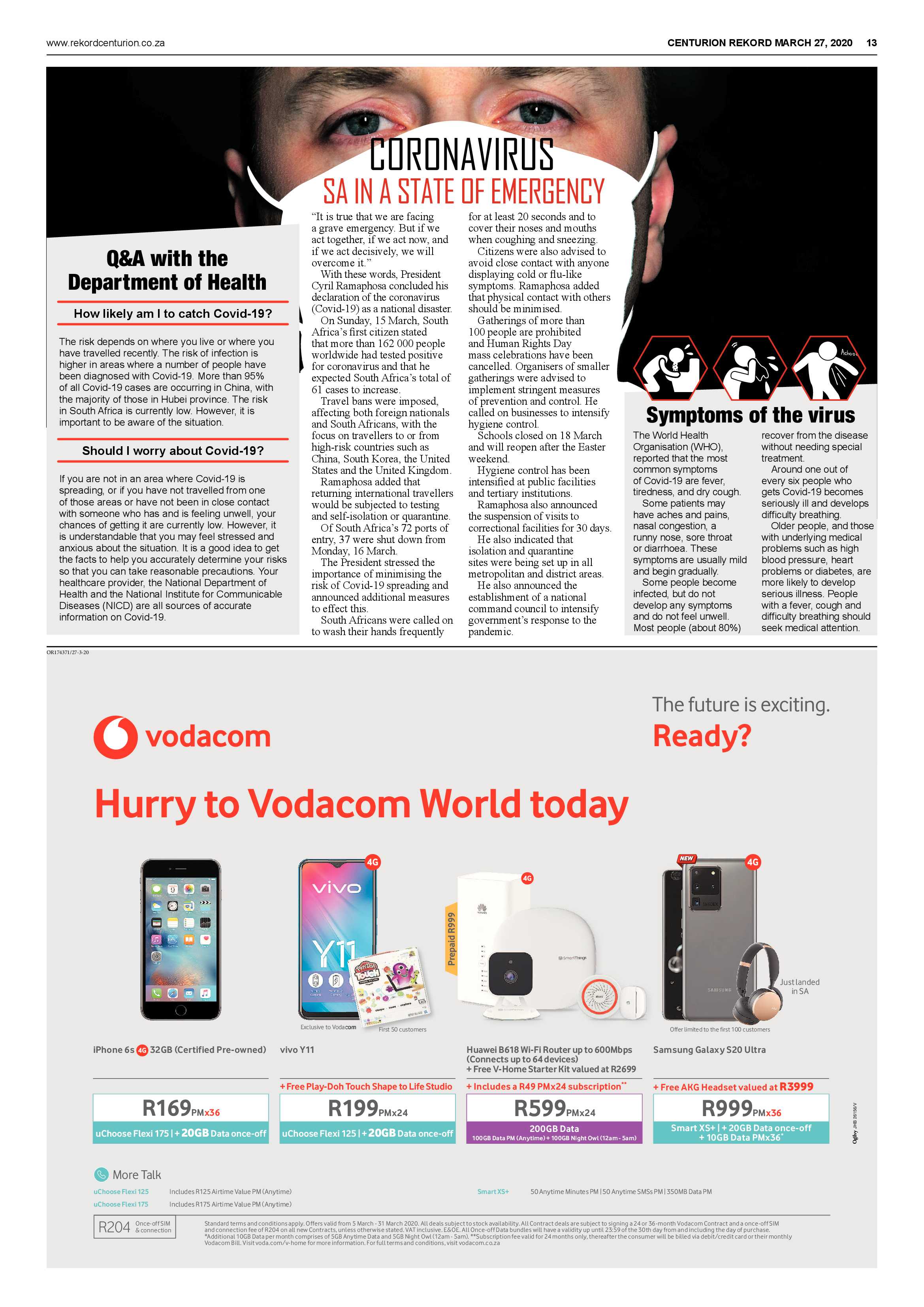 Rekord Centurion 27 March 2020 page 13