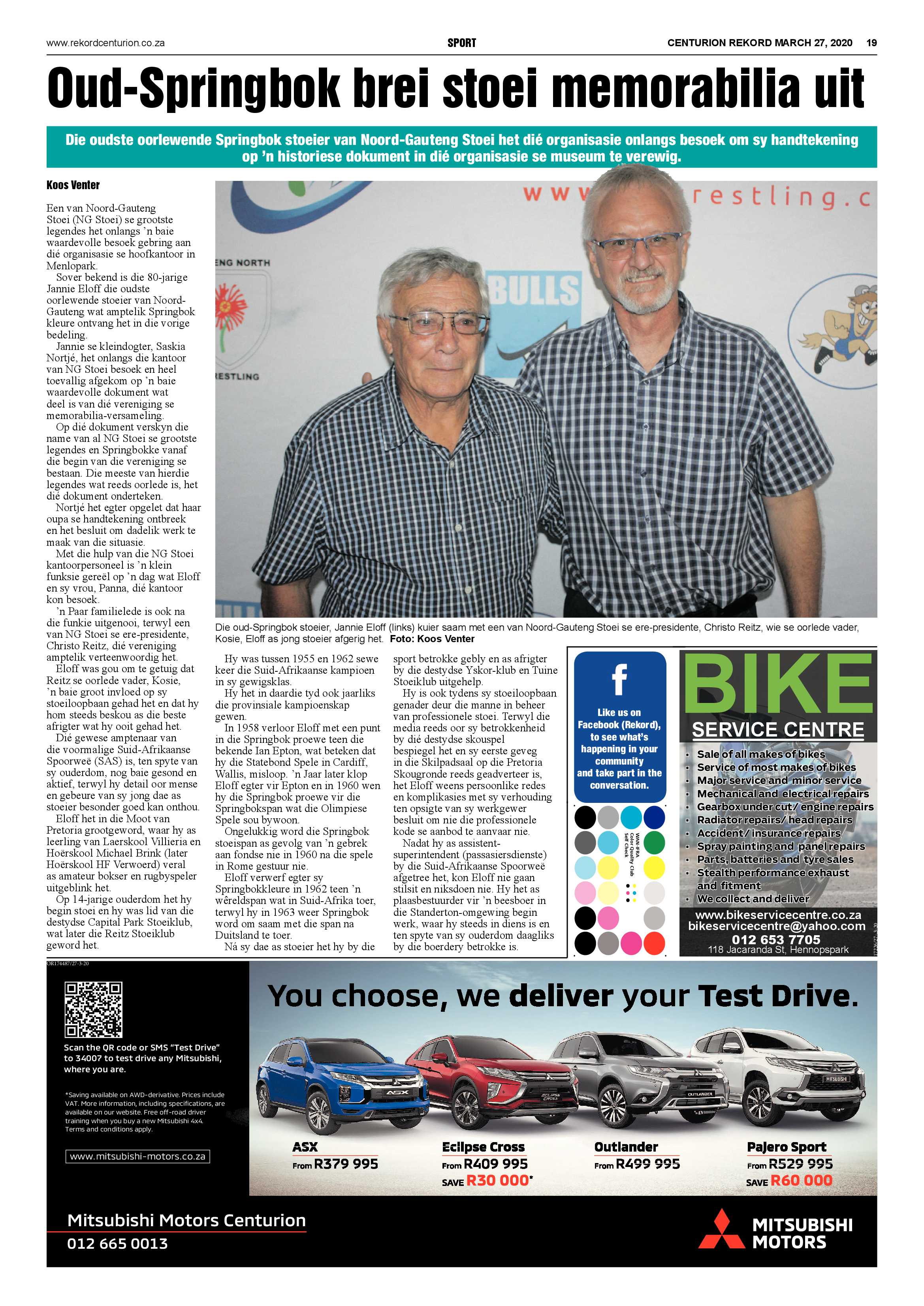 Rekord Centurion 27 March 2020 page 19