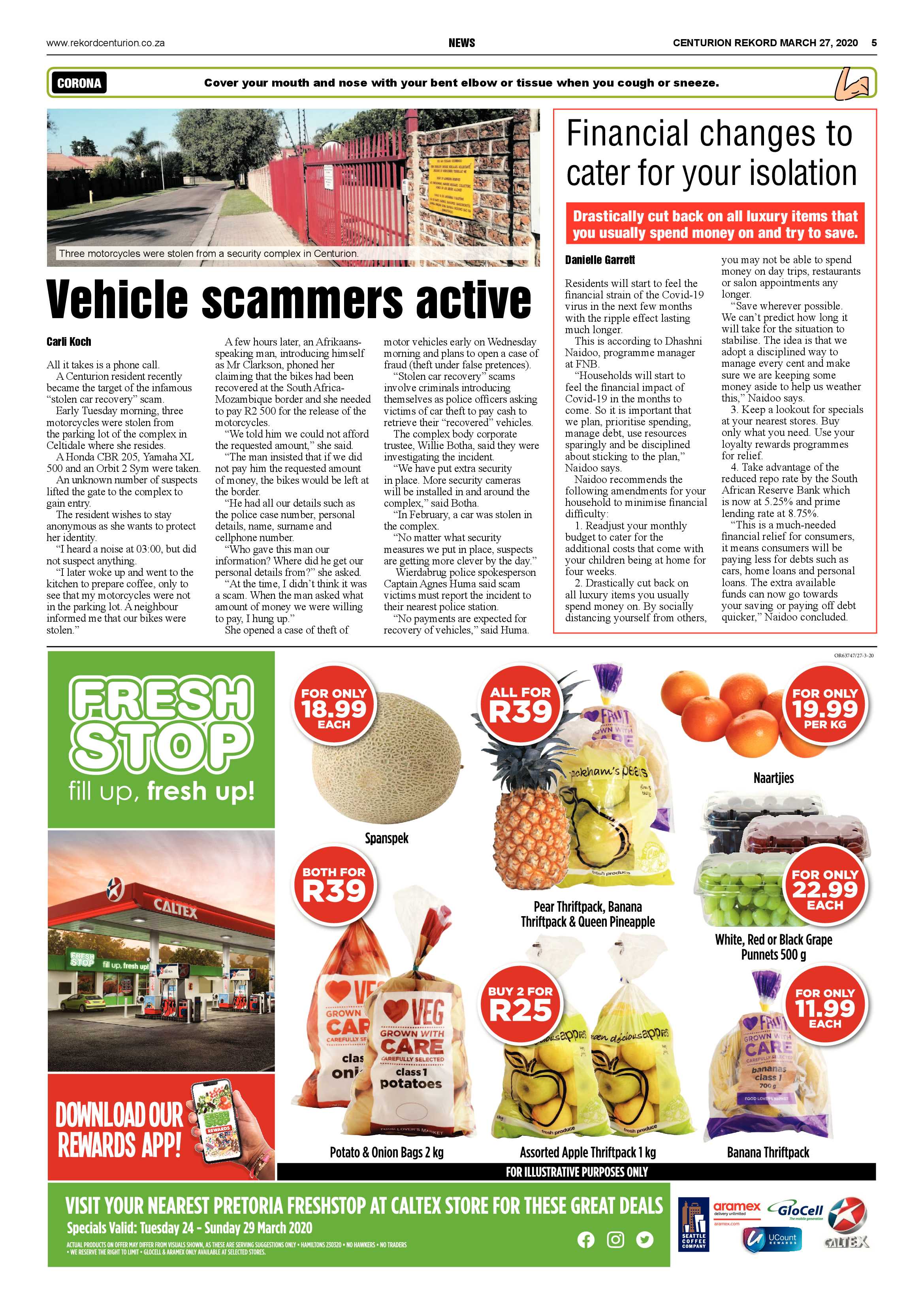 Rekord Centurion 27 March 2020 page 5