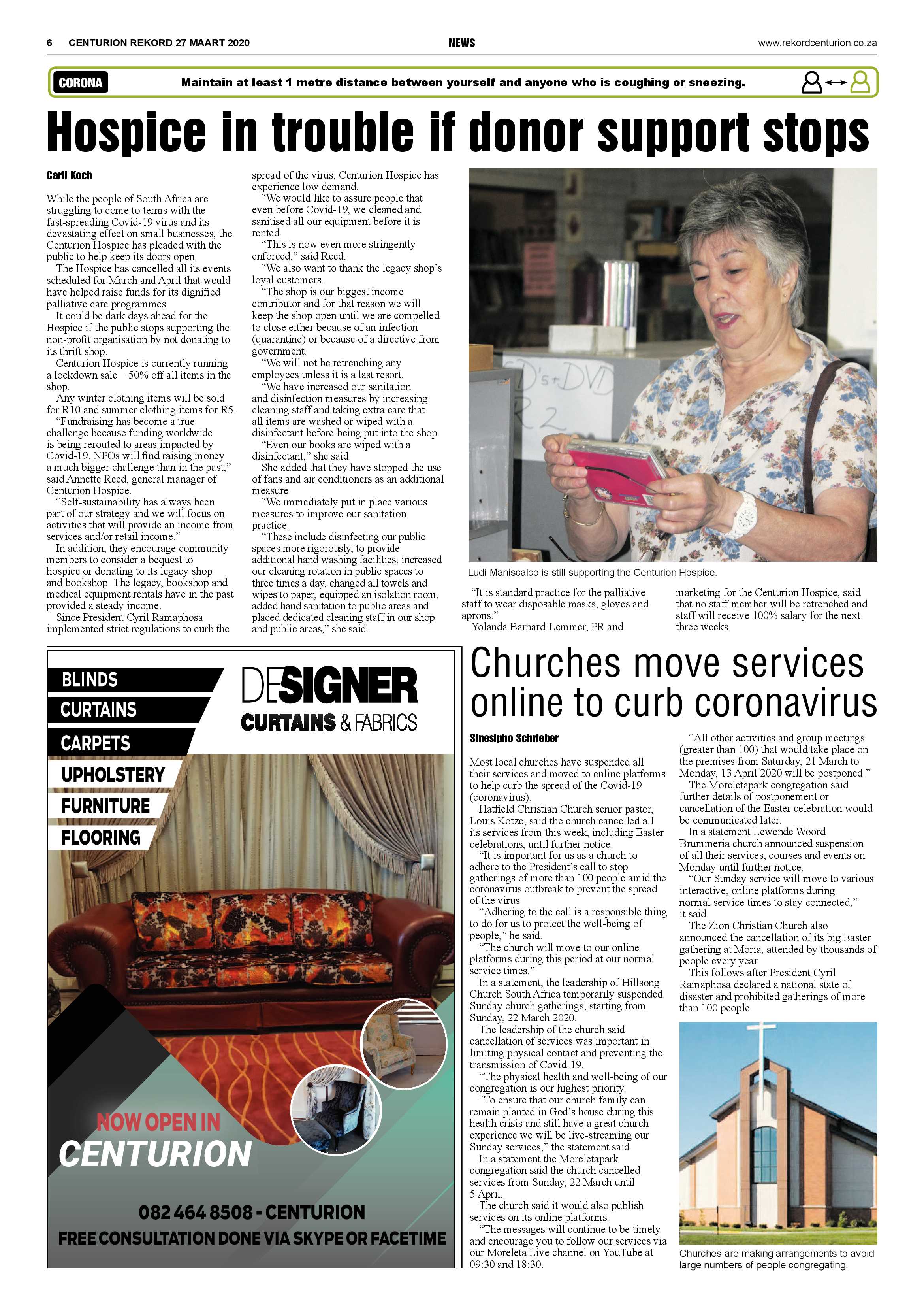 Rekord Centurion 27 March 2020 page 6