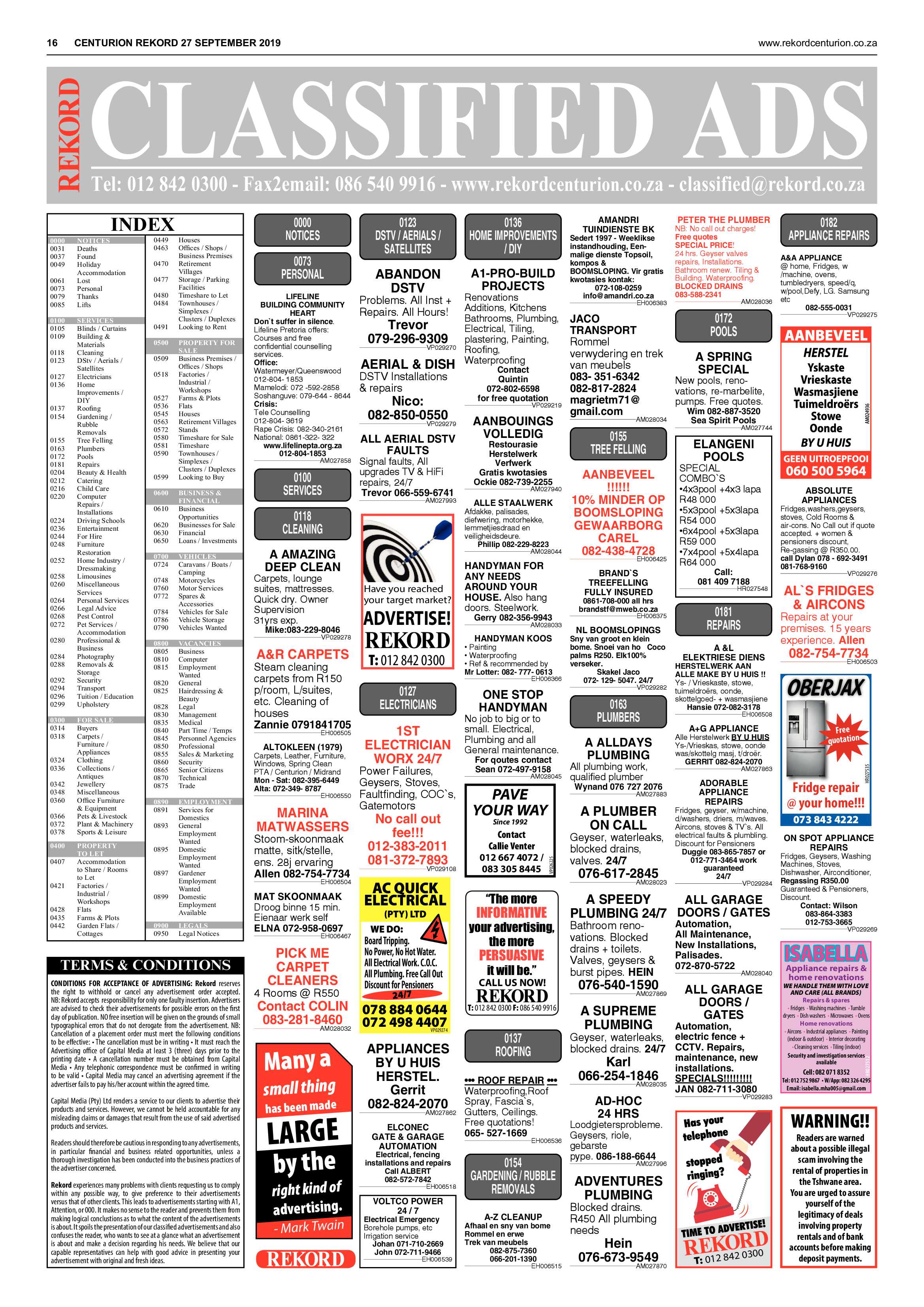 Rekord Centurion 27 September 2019 page 16