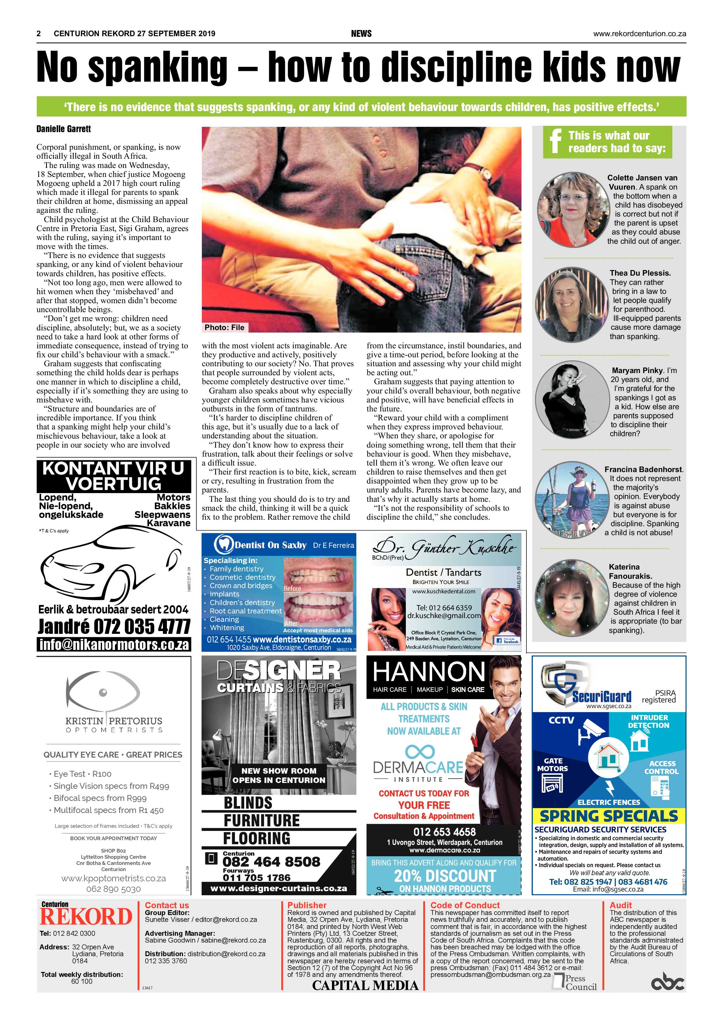 Rekord Centurion 27 September 2019 page 2
