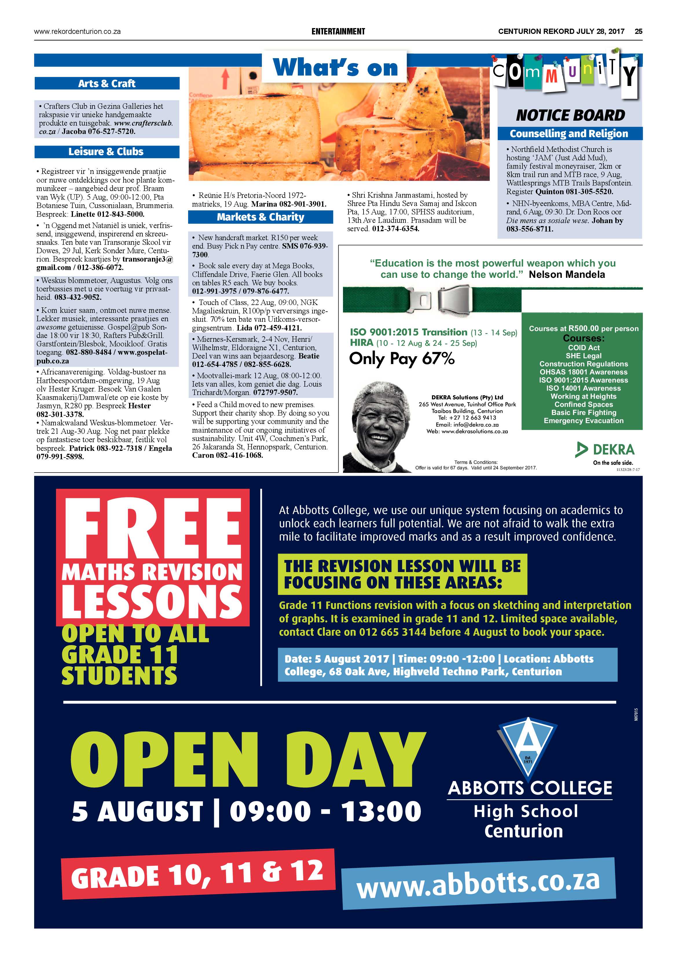 Rekord Centurion 28 July 2017 page 25