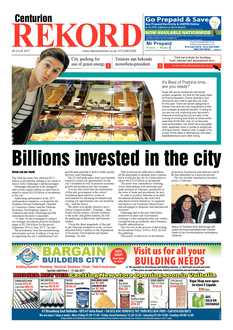 Rekord Centurion 28 July 2017