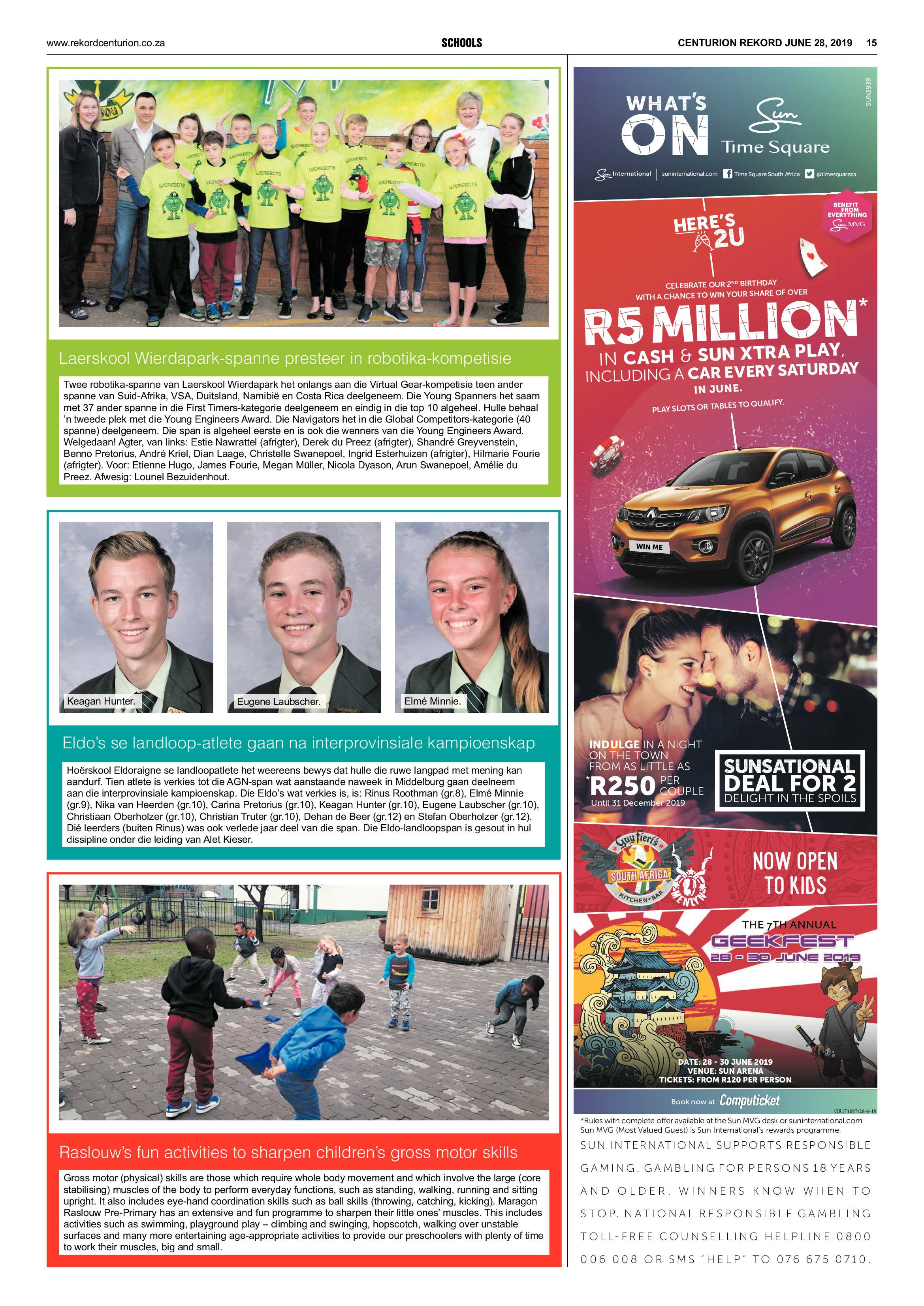 Rekord Centurion 28 June 2019 page 15