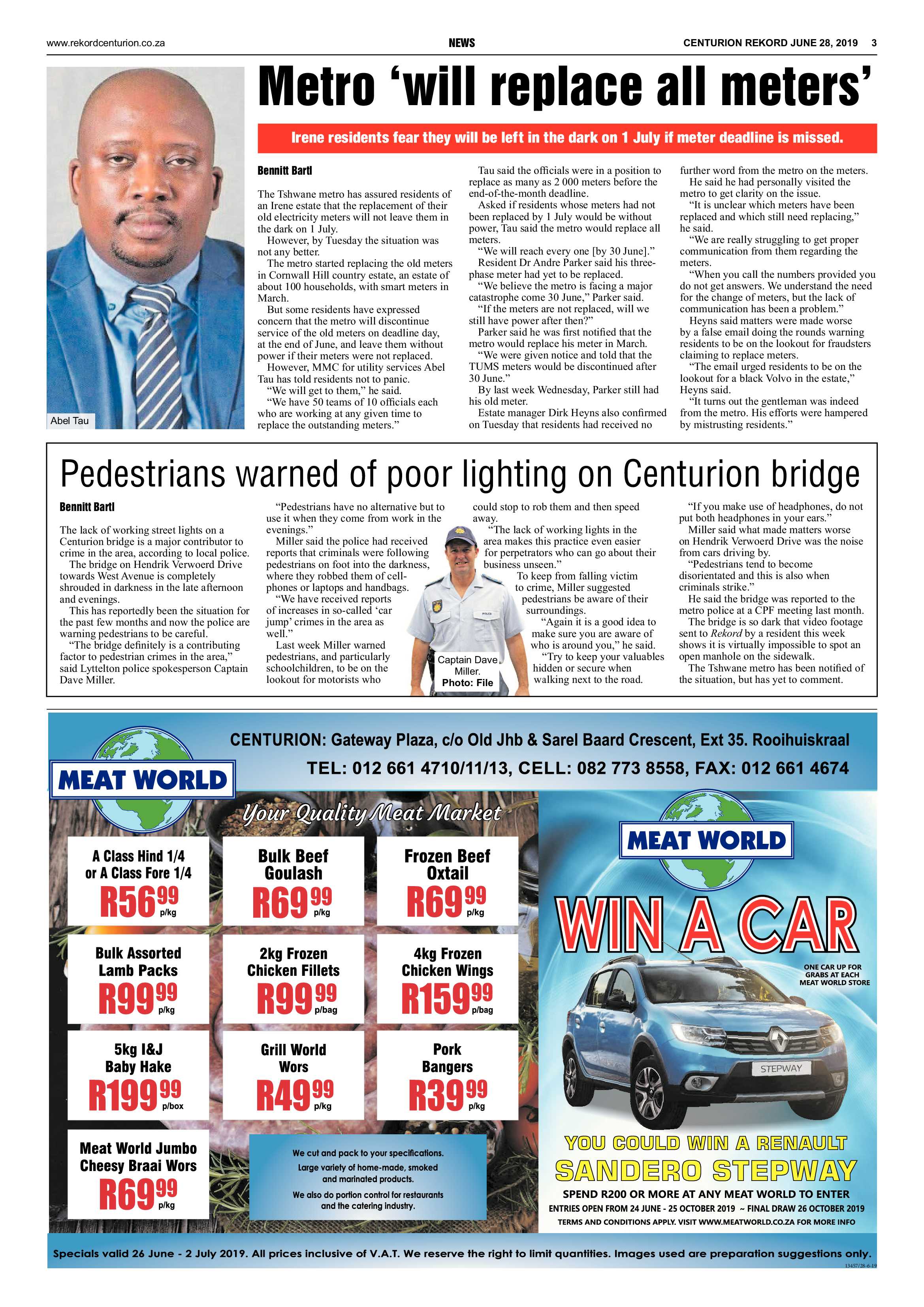 Rekord Centurion 28 June 2019 page 3