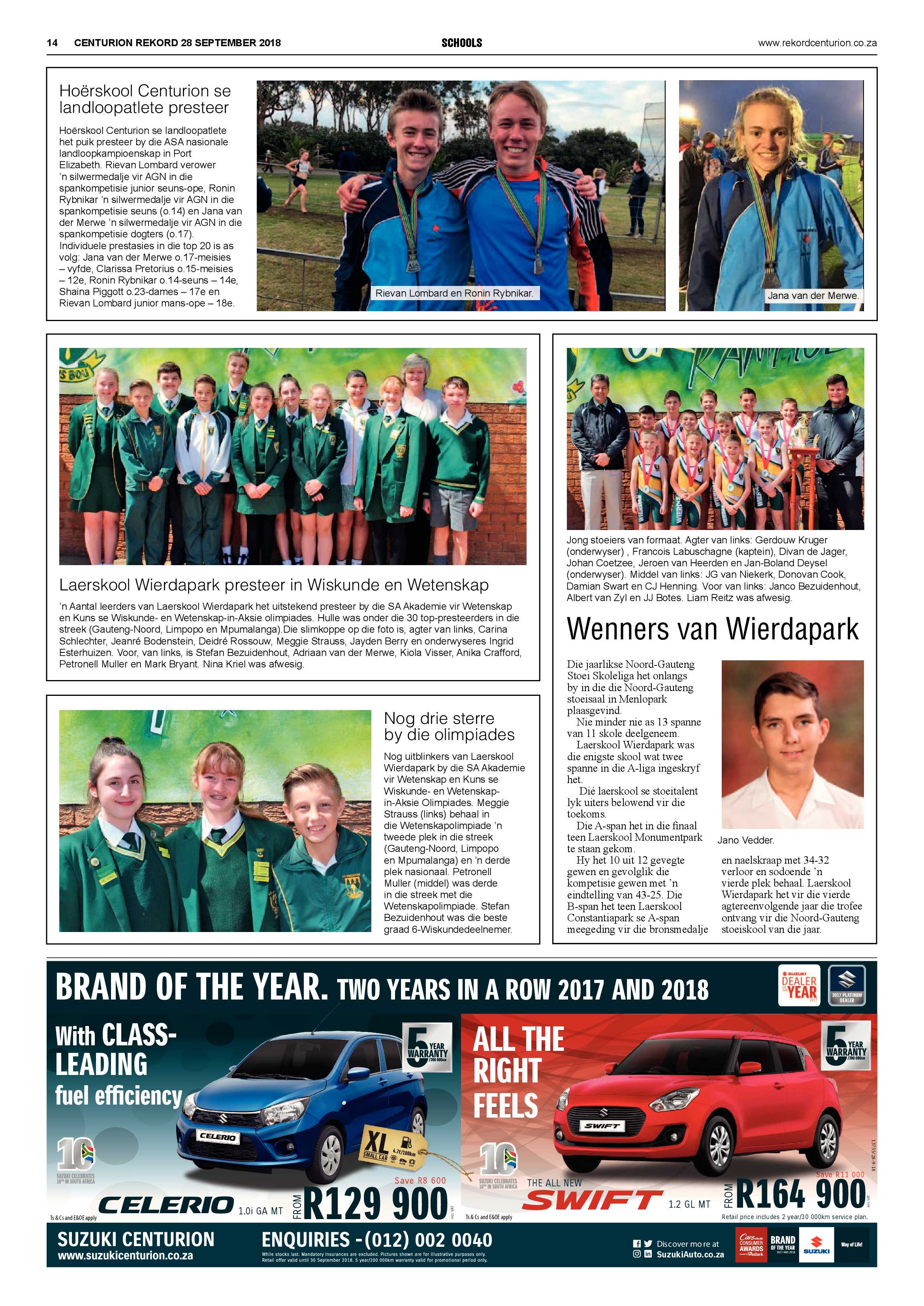 Rekord Centurion 28 September 2018 page 14