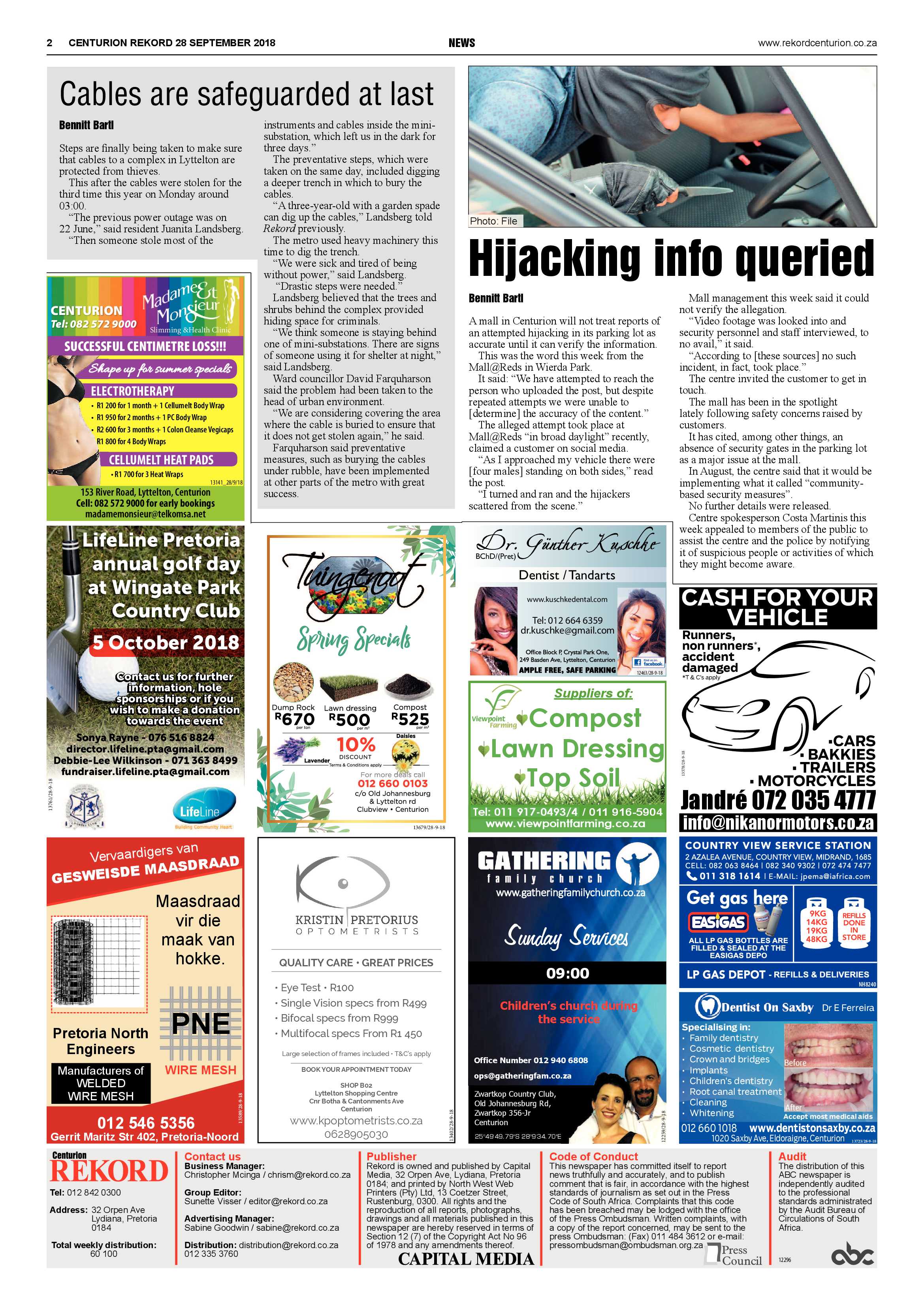 Rekord Centurion 28 September 2018 page 2